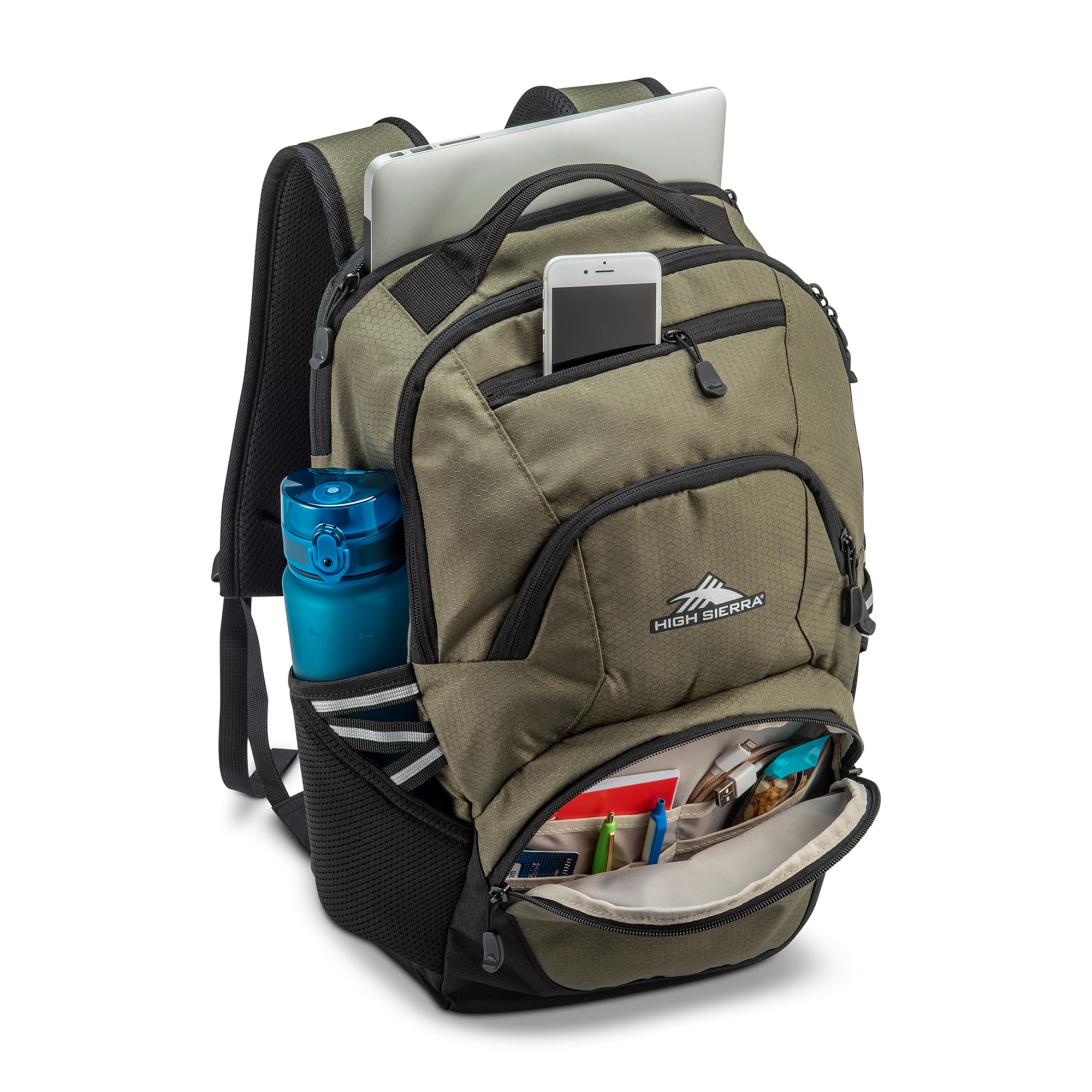 Picture of High Sierra Swoop SG Laptop Backpack - Olive