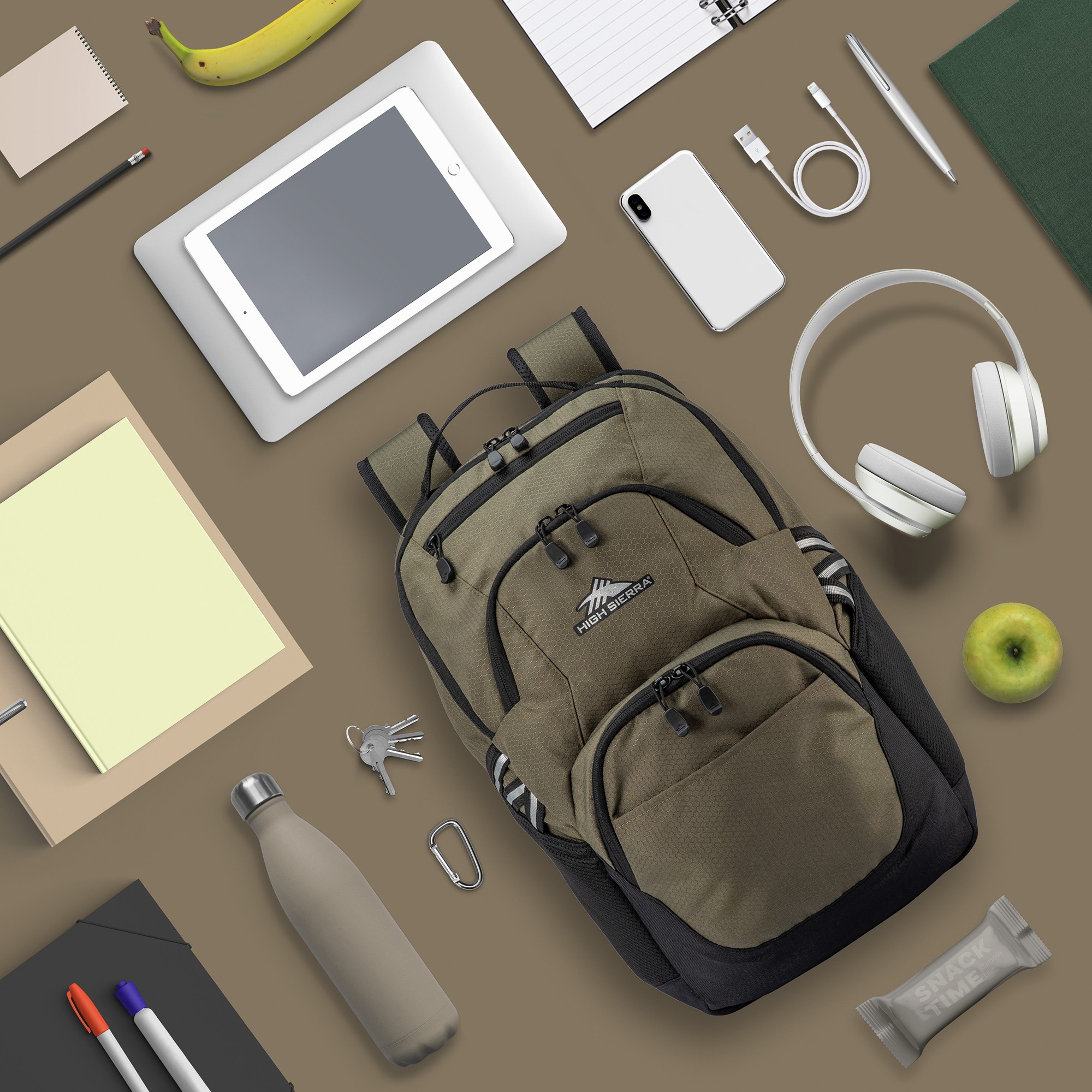 Picture of High Sierra Swoop SG Laptop Backpack - Olive