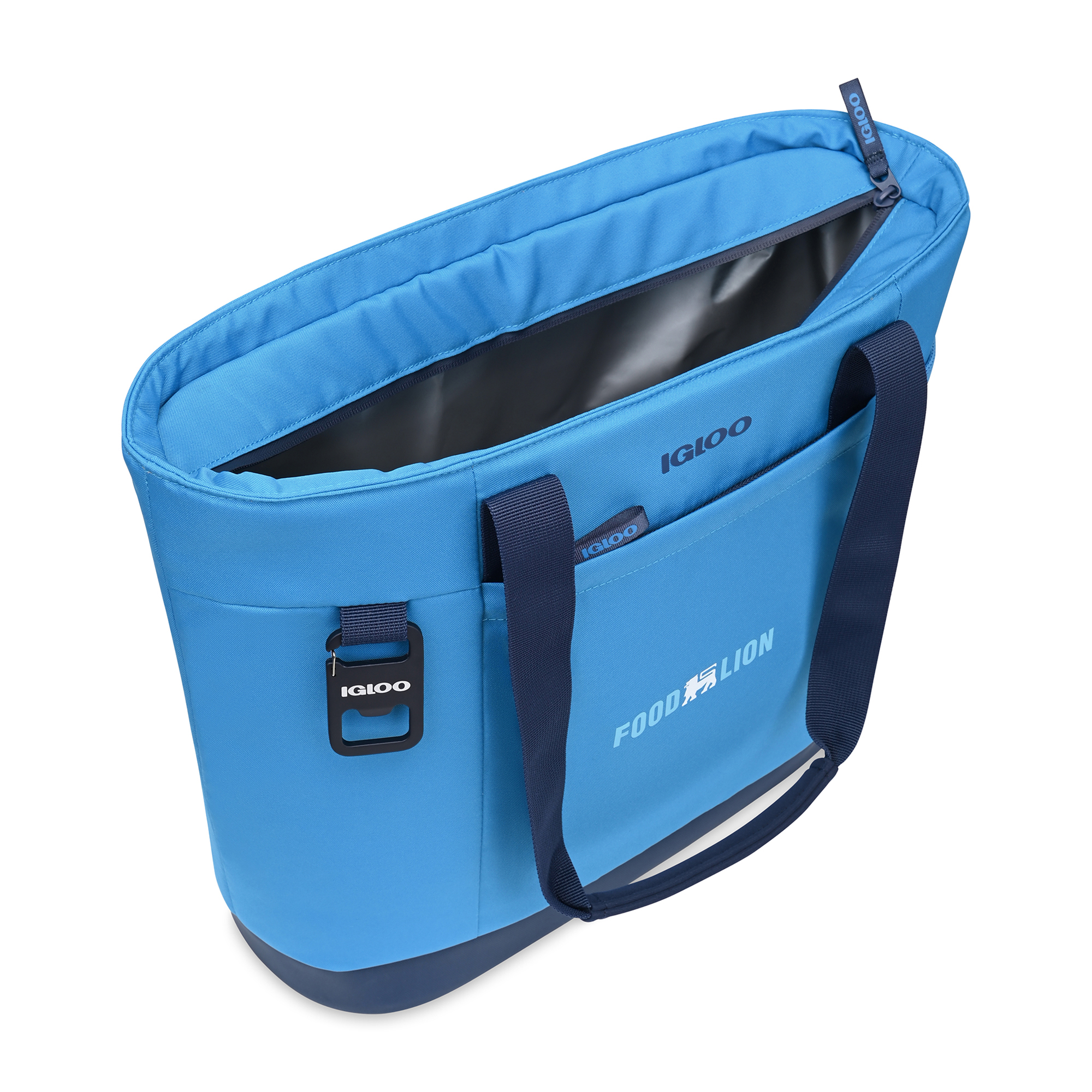 Picture of Igloo Day Chiller Recycled Poly Tote 20 Can Soft Cooler - Brilliant Blue