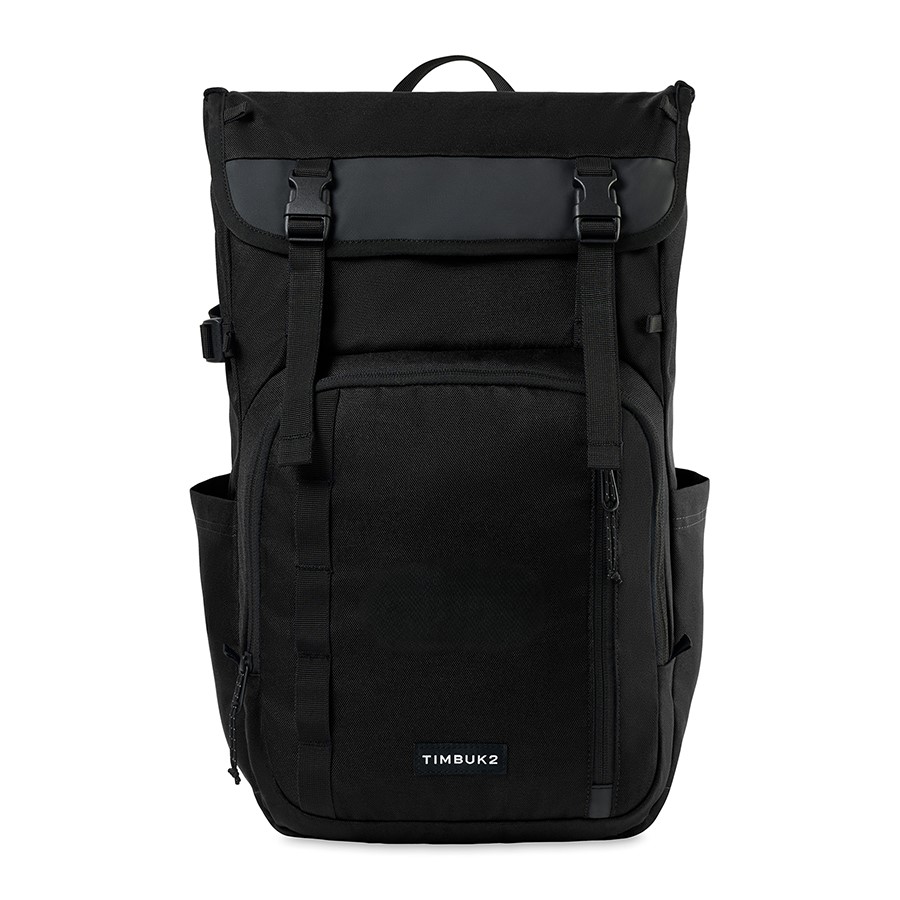 Picture of Timbuk2 City Compass Recycled Polyester Tech Flap Pack - Jet Black