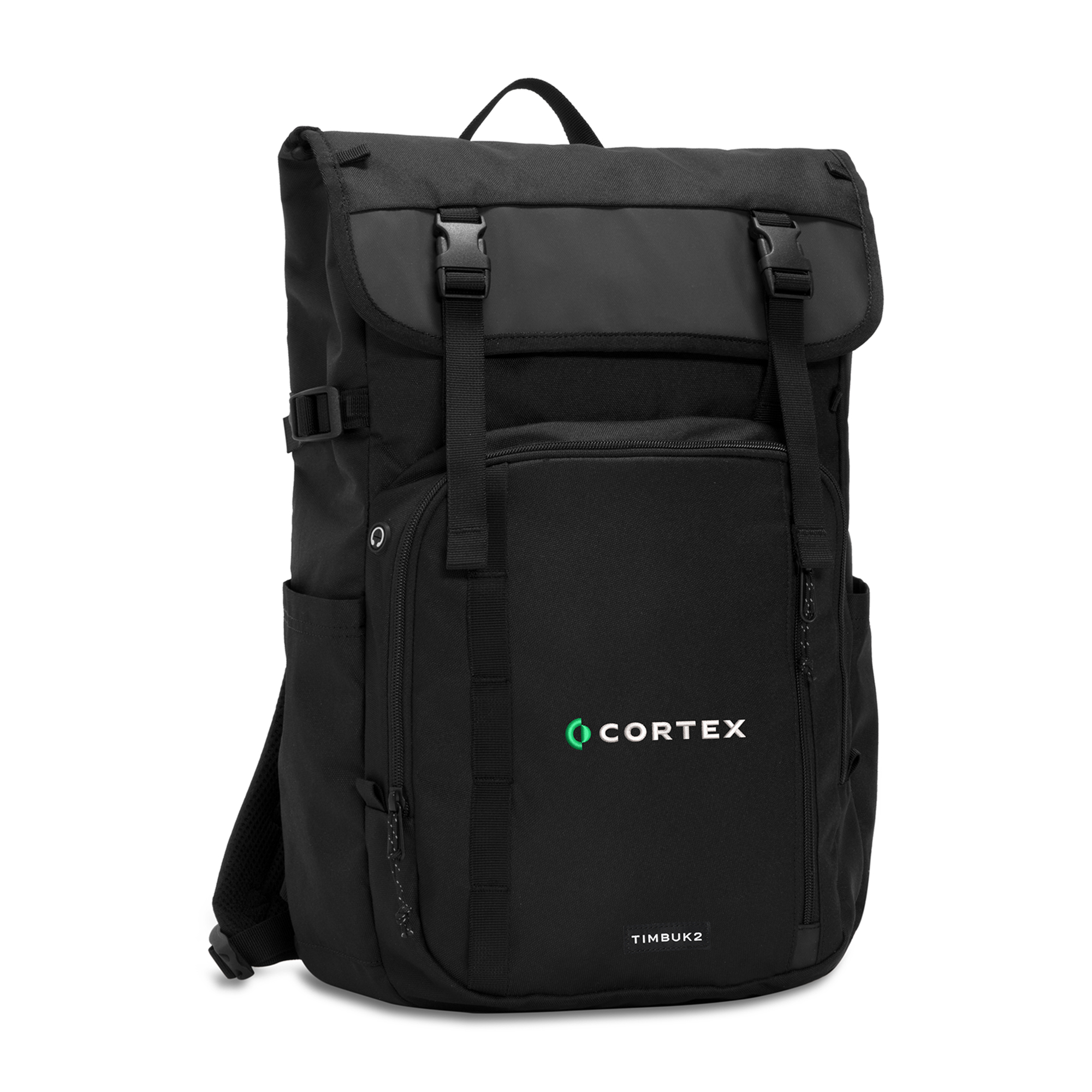 Picture of Timbuk2 City Compass Recycled Polyester Tech Flap Pack - Jet Black