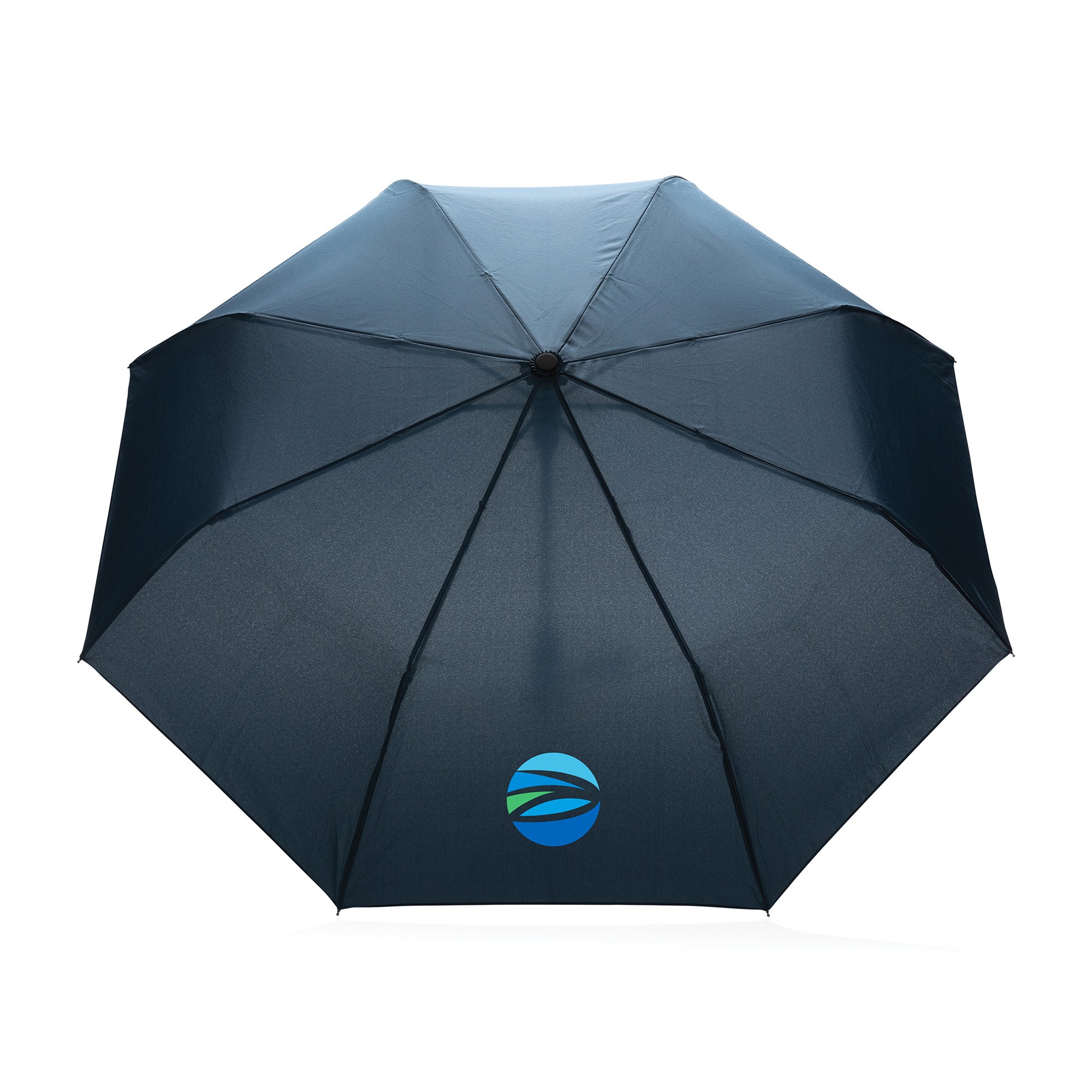 Picture of 21" Impact AWARE RPET 190T Mini Auto Open Umbrella - Navy