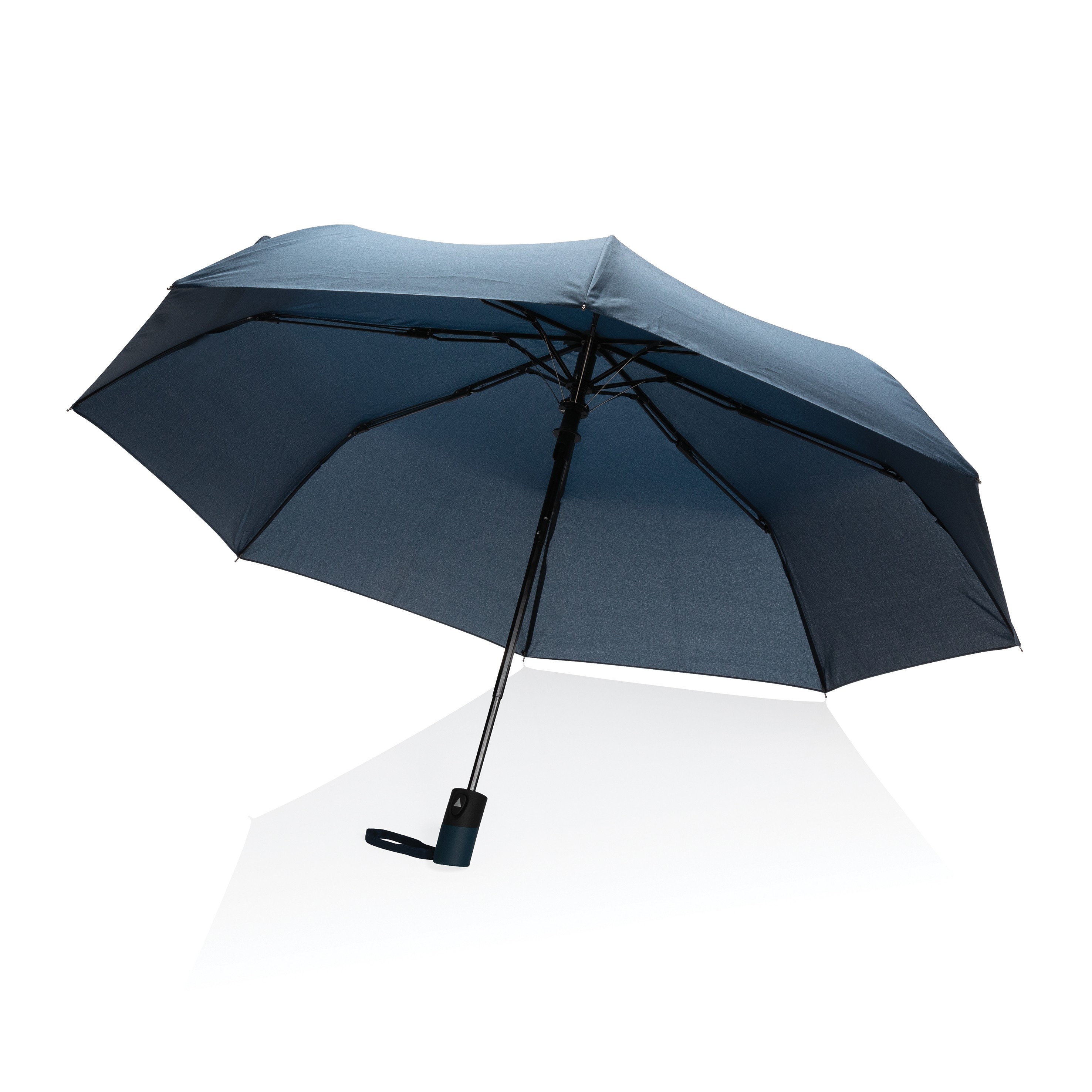 Picture of 21" Impact AWARE RPET 190T Mini Auto Open Umbrella - Navy