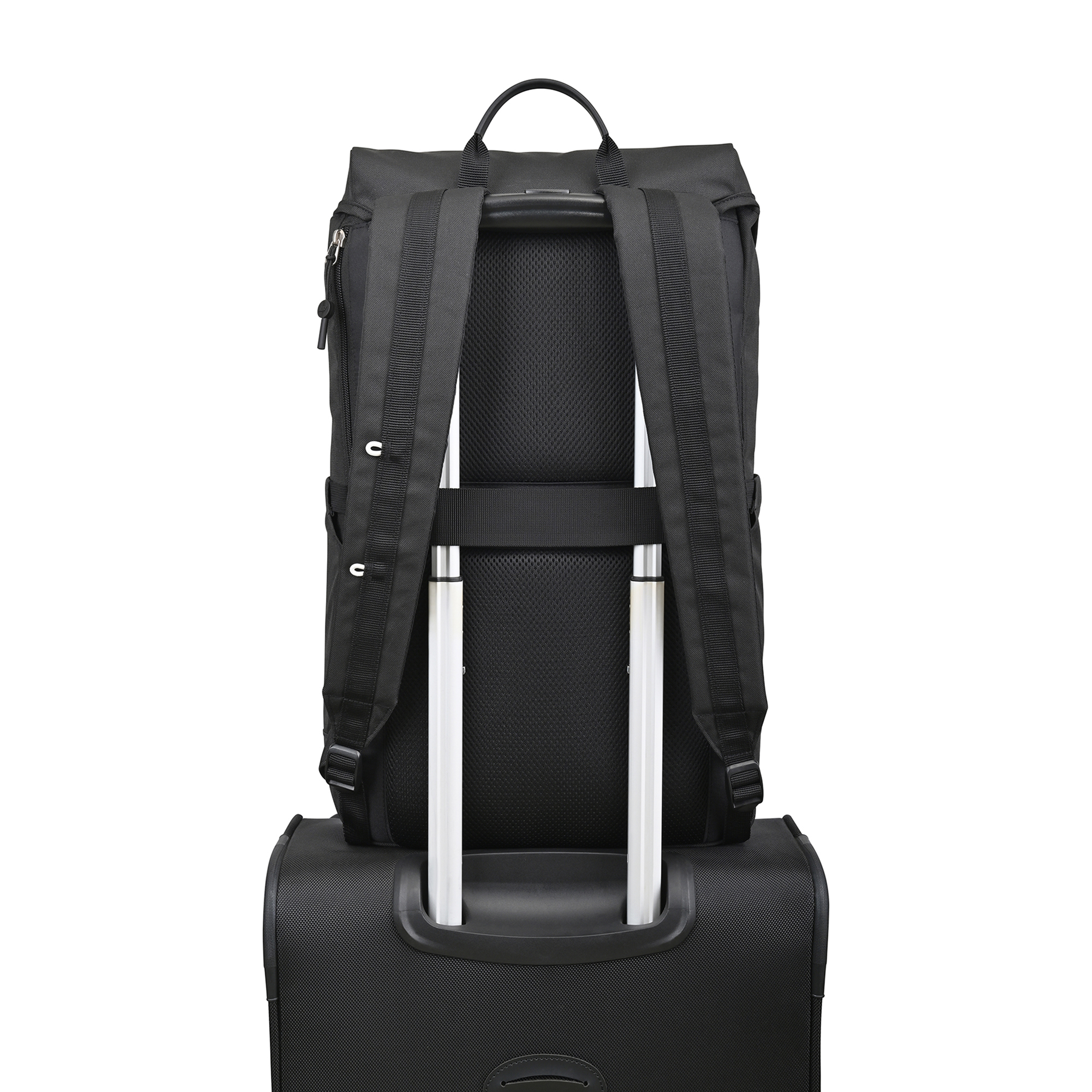 Picture of American Tourister Embark Recycled rPET Laptop Backpack - Black