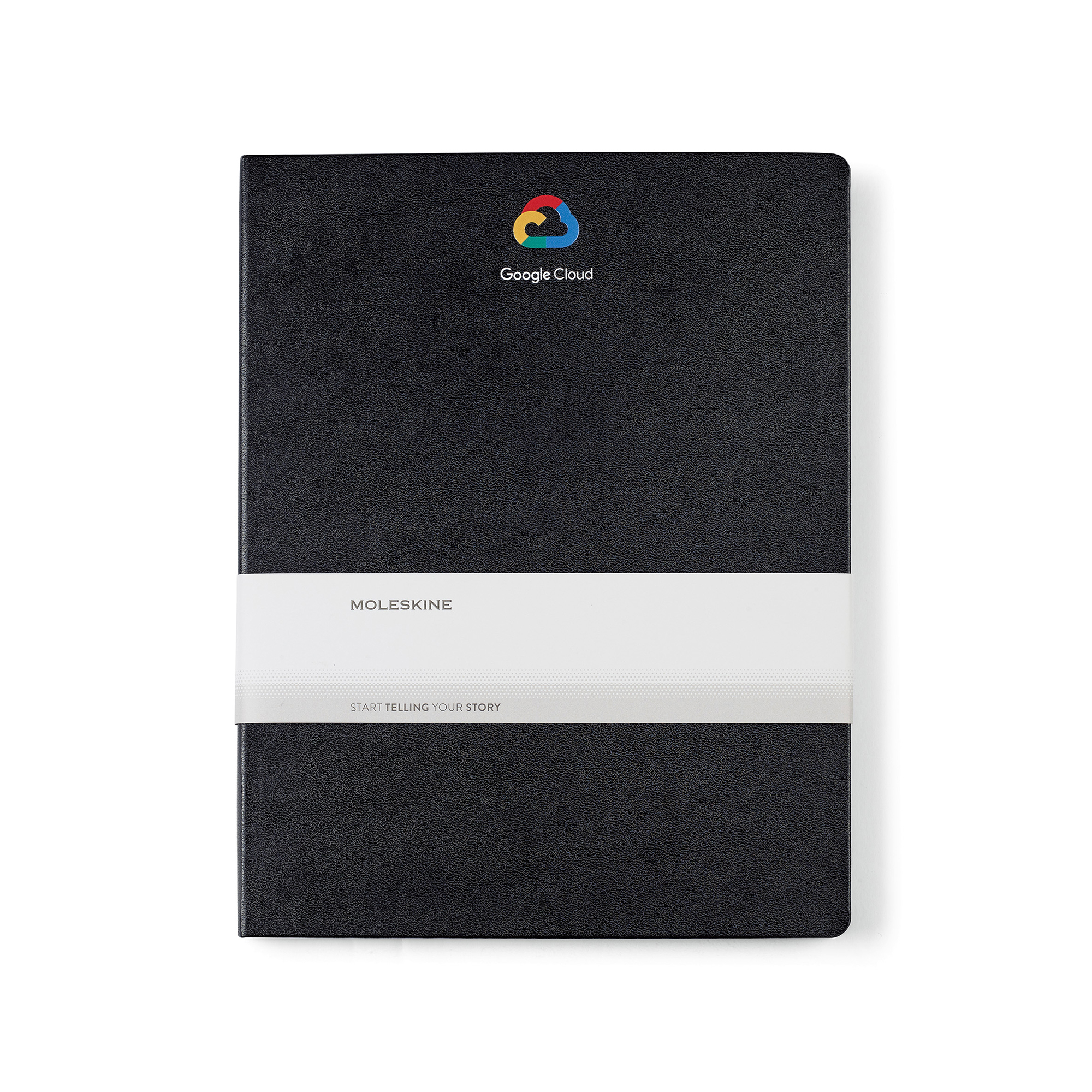 Picture of Moleskine Hard Cover Ruled XX-Large Notebook - Black