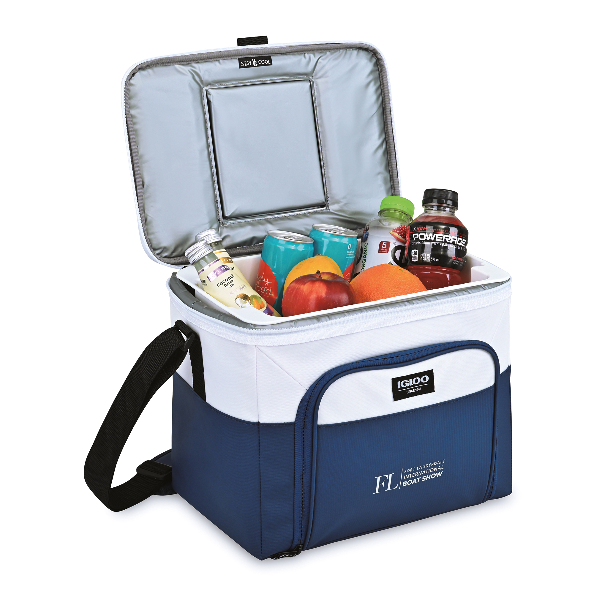 Picture of Igloo Seadrift Hard Lined Cooler - Navy-White