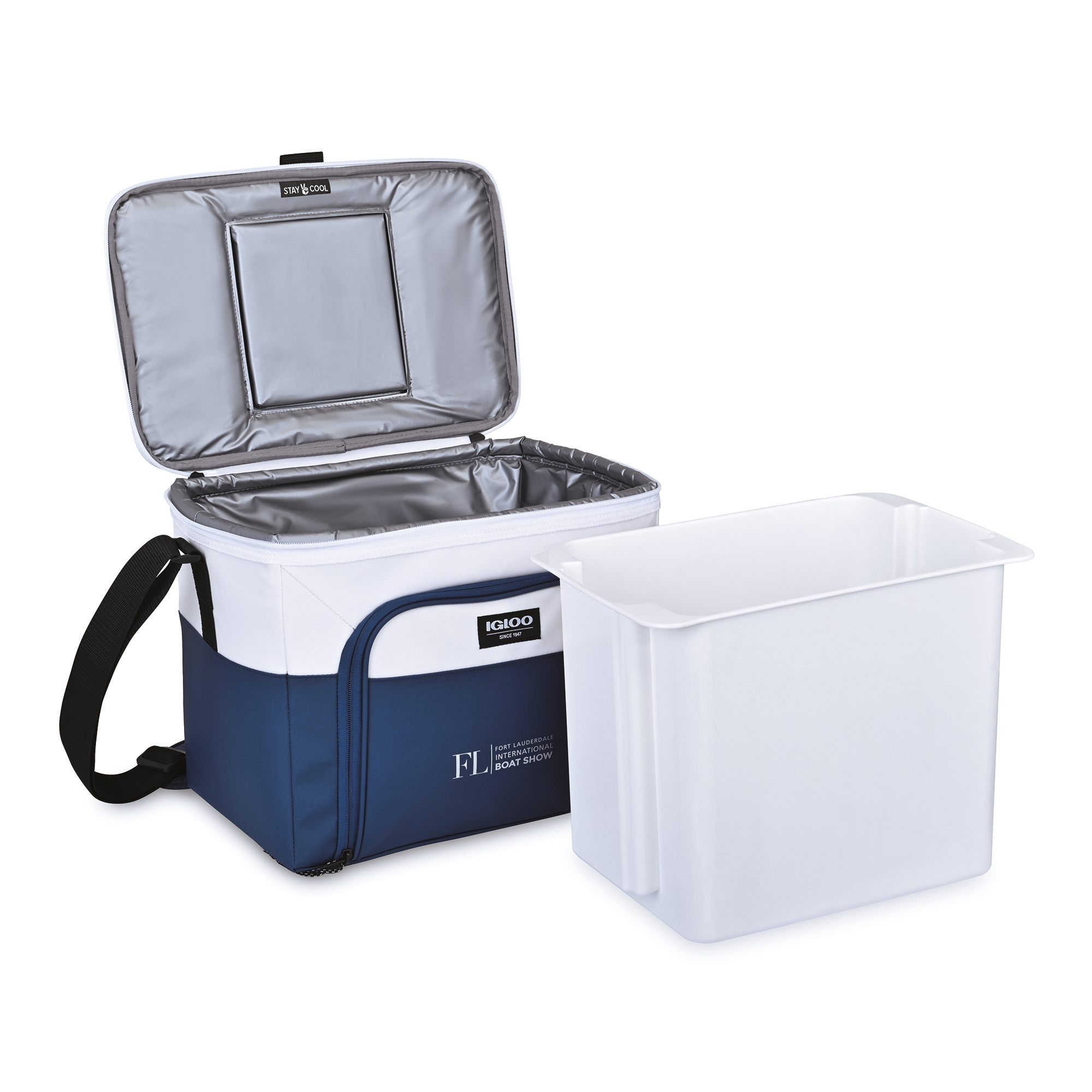 Picture of Igloo Seadrift Hard Lined Cooler - Navy-White