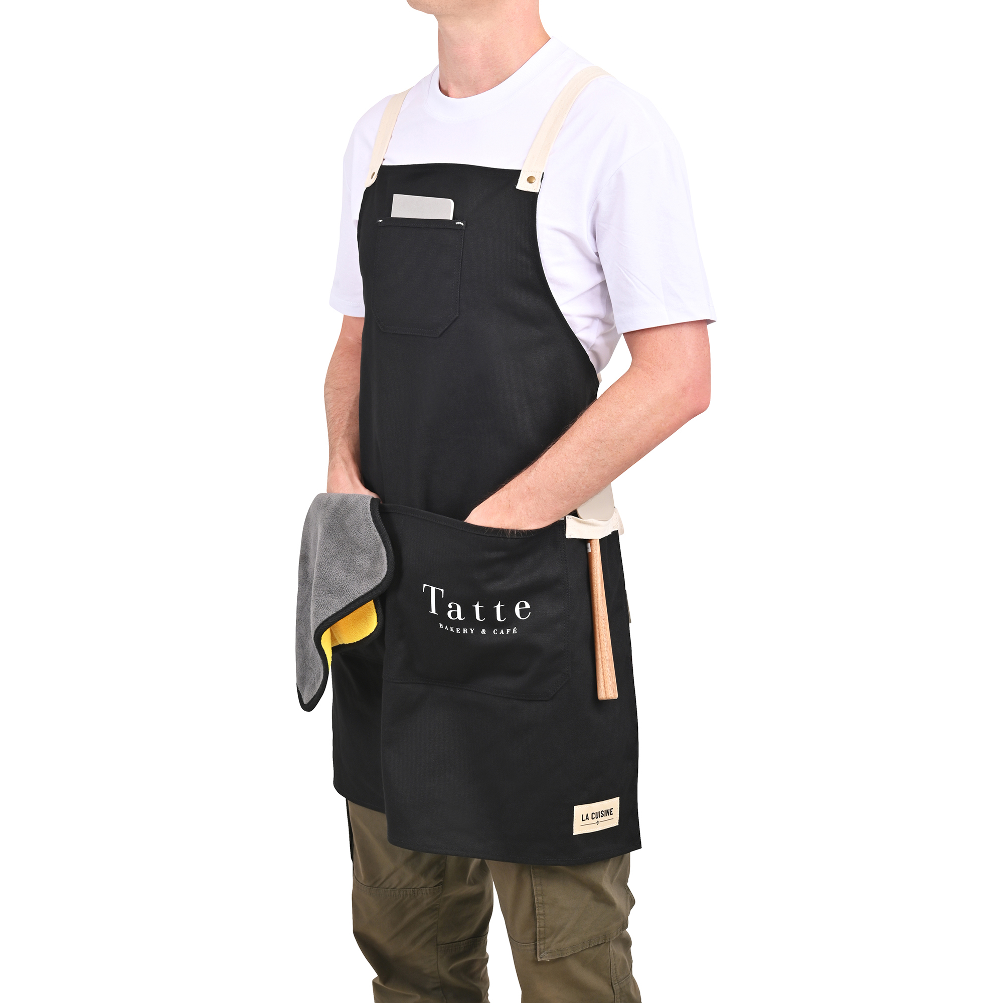 Picture of La Cuisine Prep Apron - Black