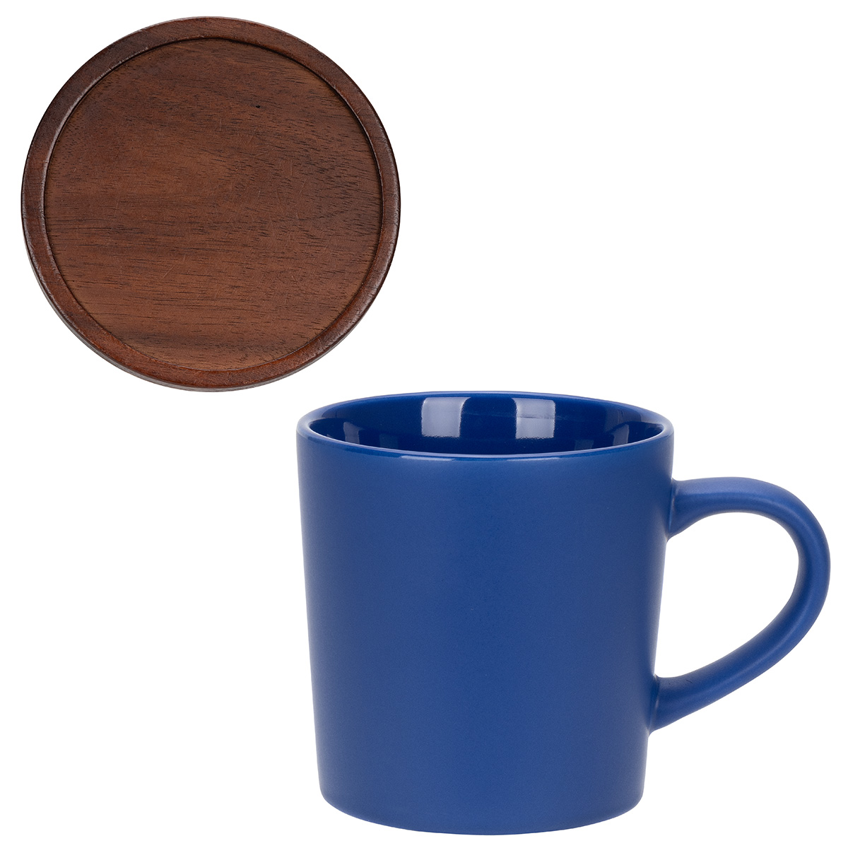 Picture of Circo 16 oz Ceramic Mug with Wooden Lid