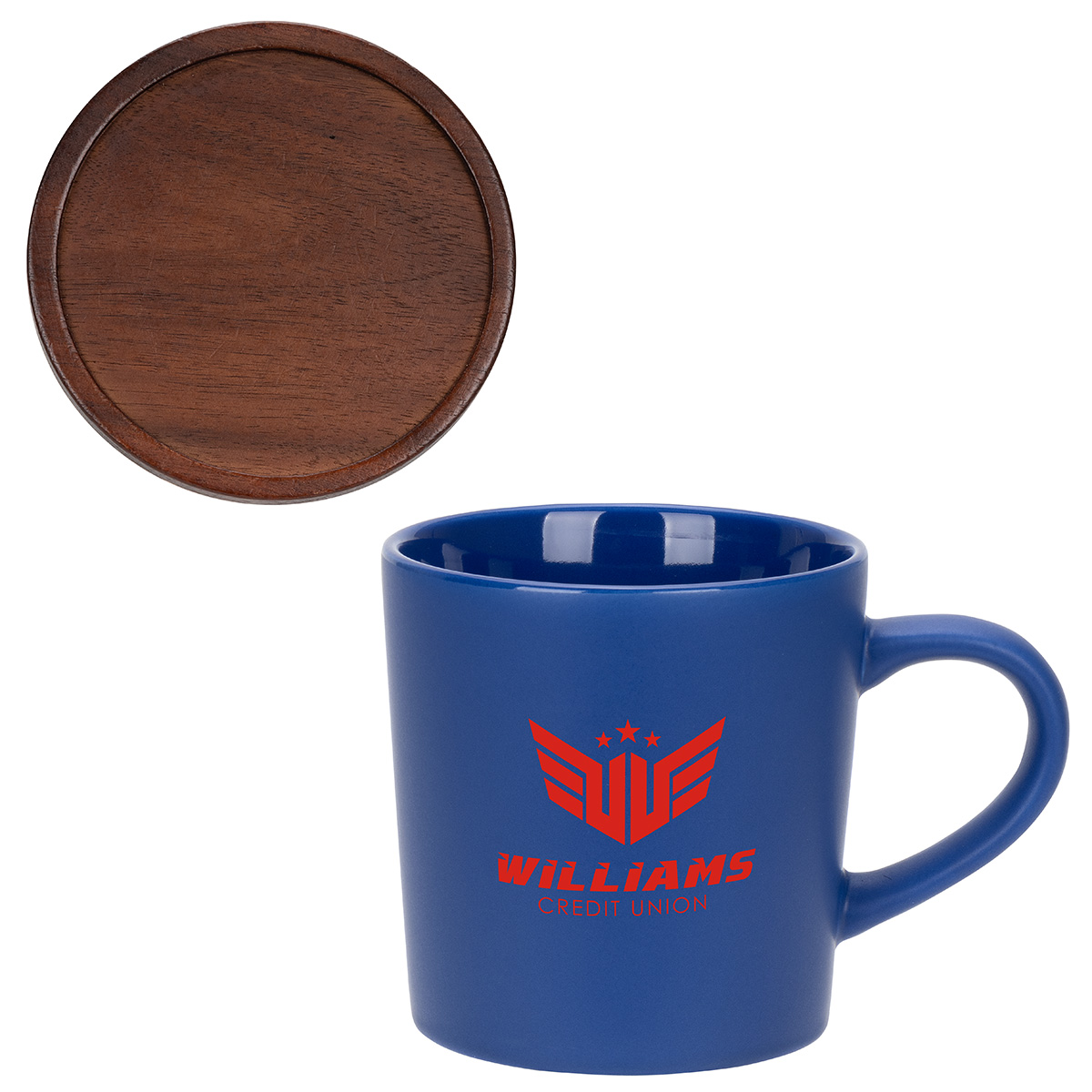 Picture of Circo 16 oz Ceramic Mug with Wooden Lid