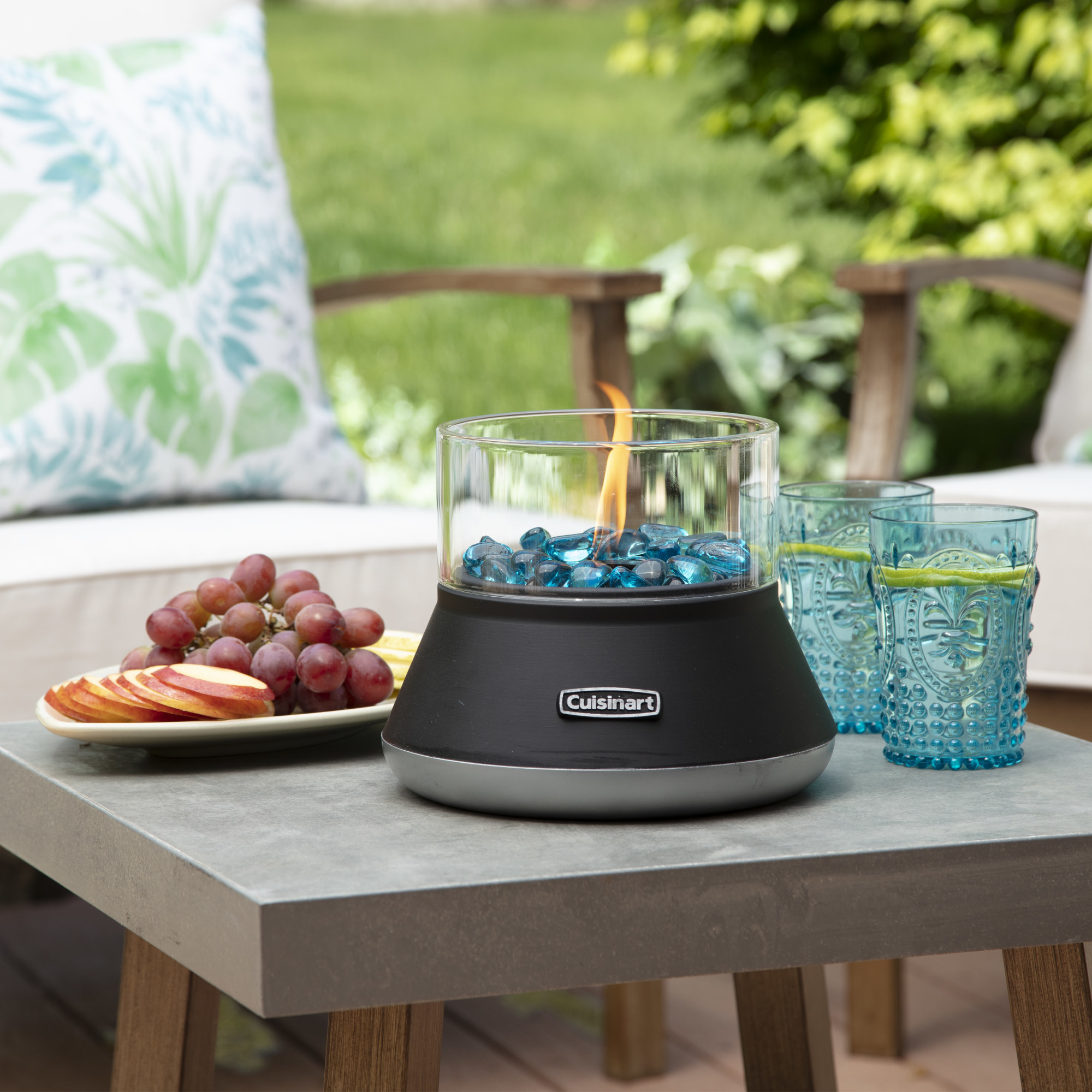 Picture of Cuisinart Outdoors Petite Tabletop Fire Bowl - Black