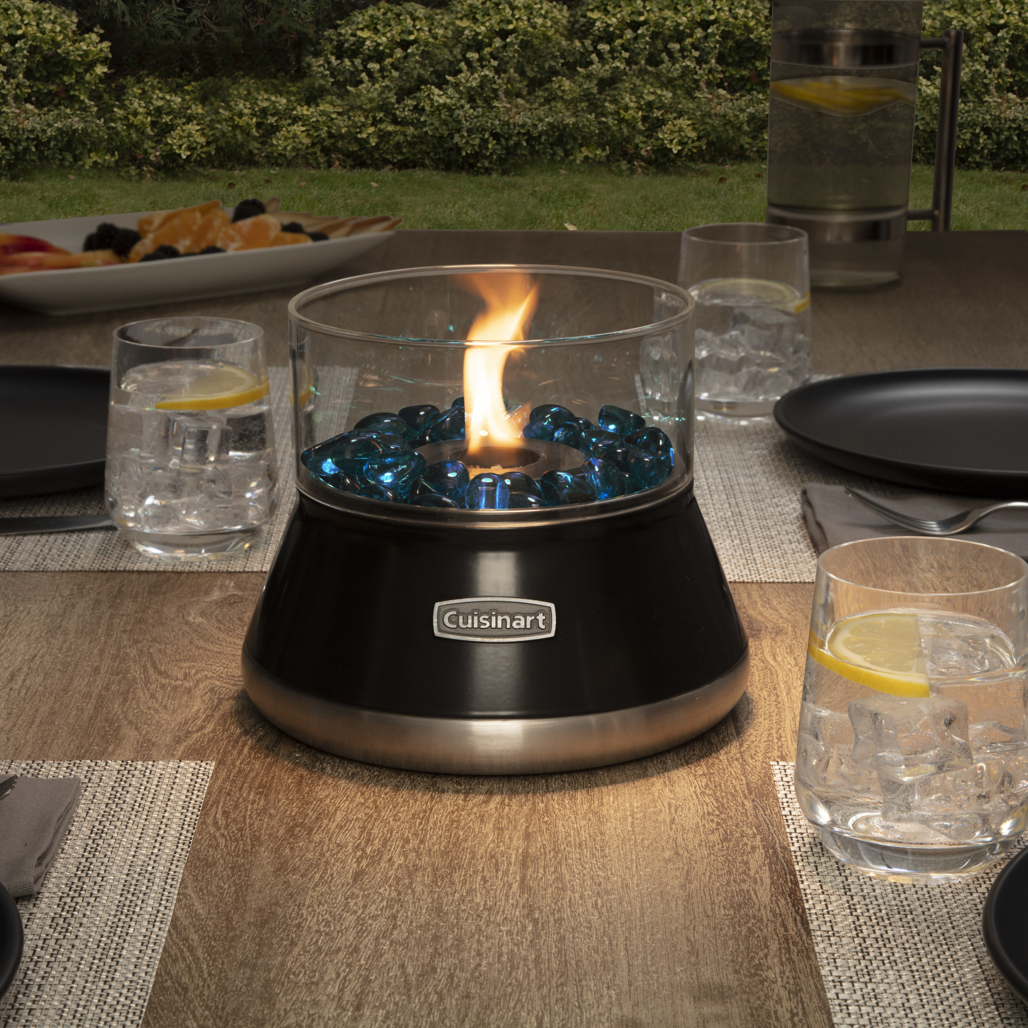 Picture of Cuisinart Outdoors Petite Tabletop Fire Bowl - Black