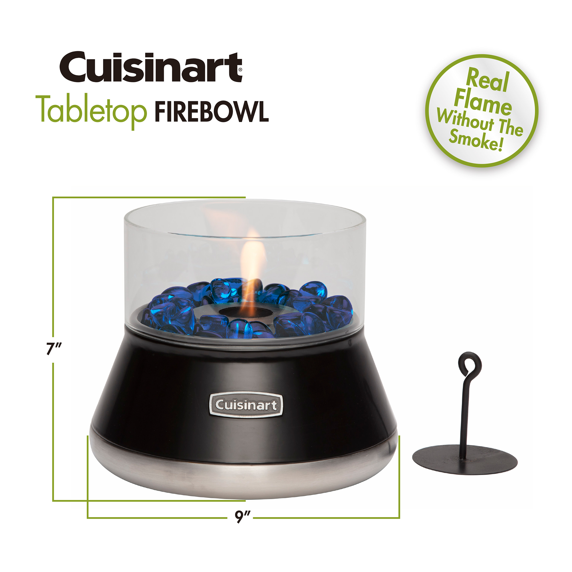 Picture of Cuisinart Outdoors Petite Tabletop Fire Bowl - Black