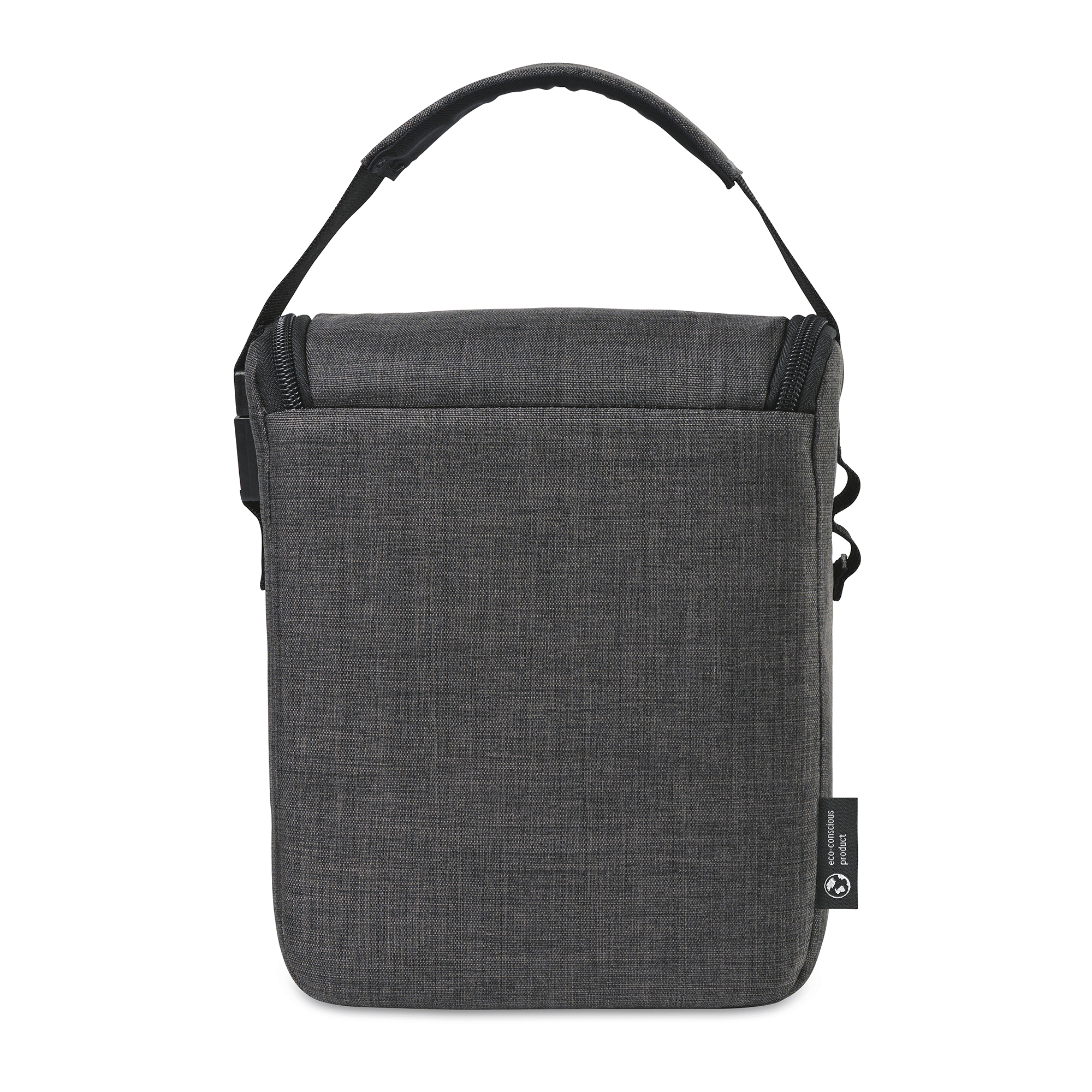 Picture of Reagan Recycled rPET Baby Bottle Cooler - Charcoal Heather