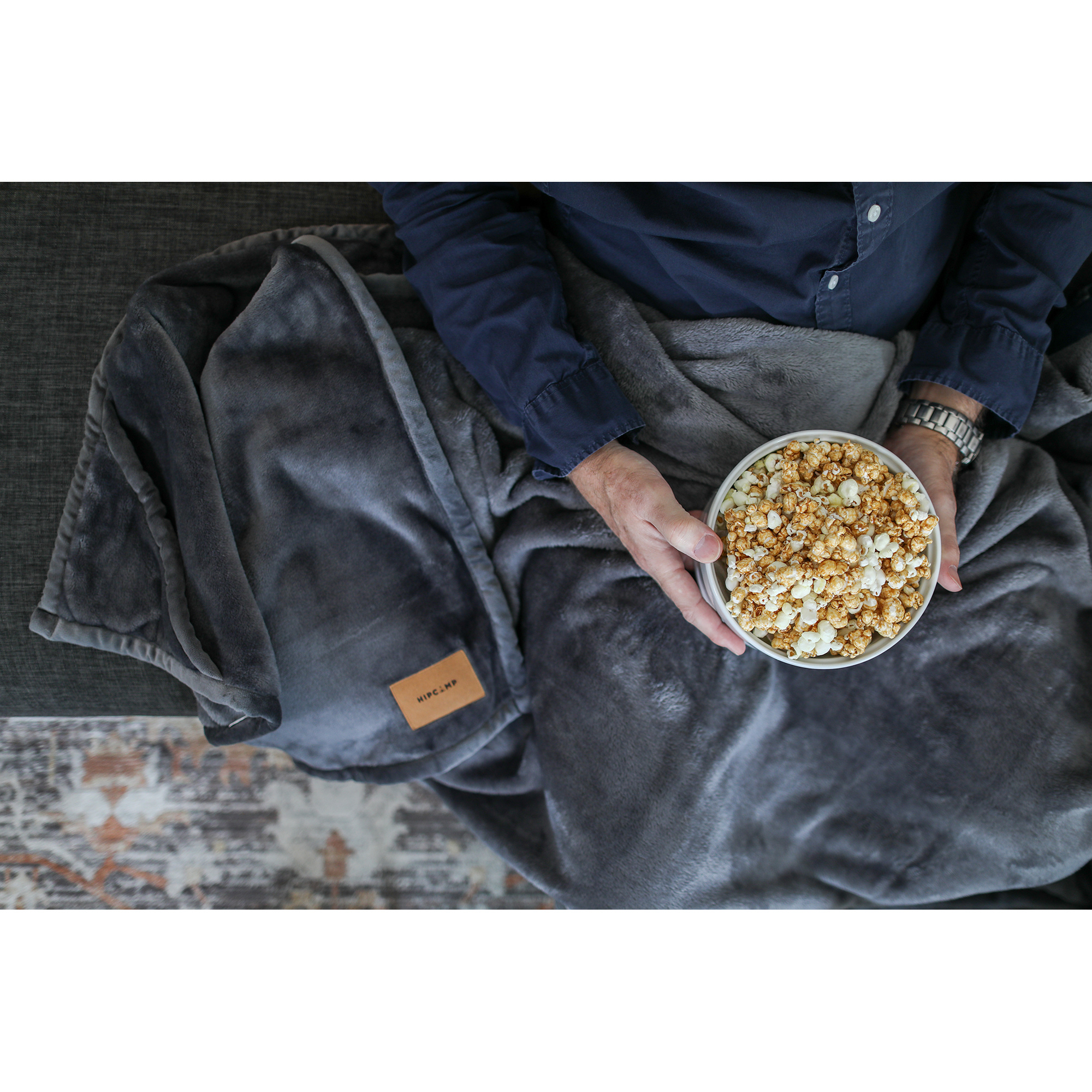 Picture of Family Time Mega Blanket - Charcoal