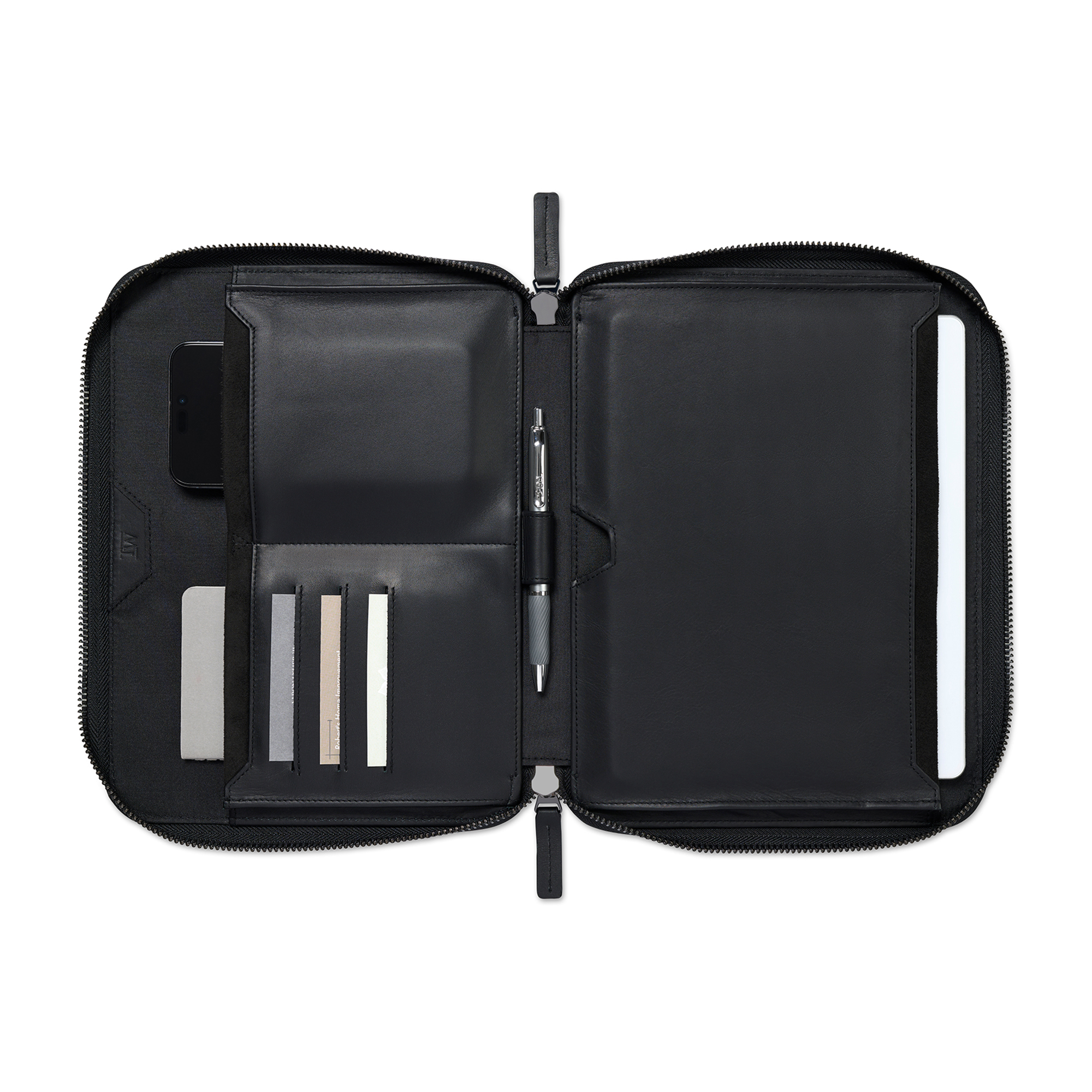 Picture of Travis & Wells Envoy Junior Tech Folio - Black