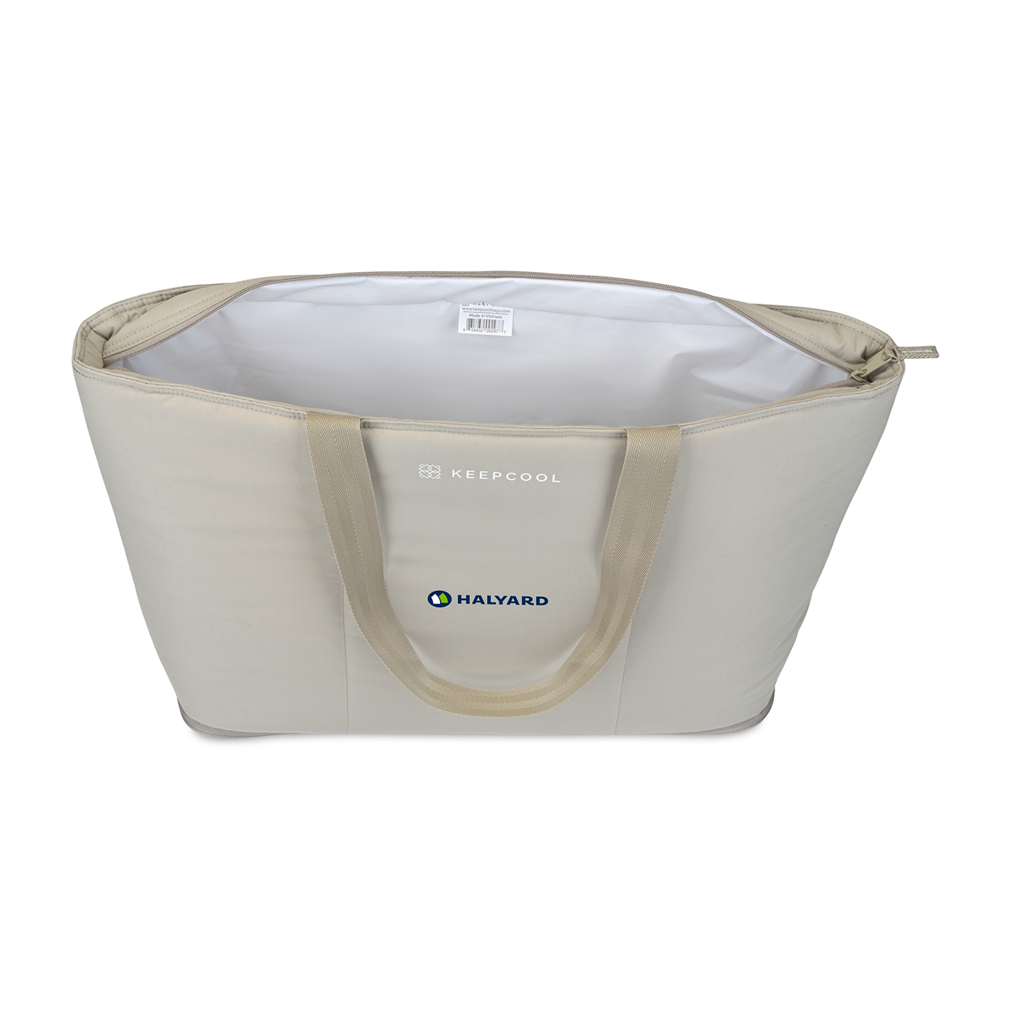 Picture of KEEPCOOL Rio Quilted Expandable Cooler - Latte