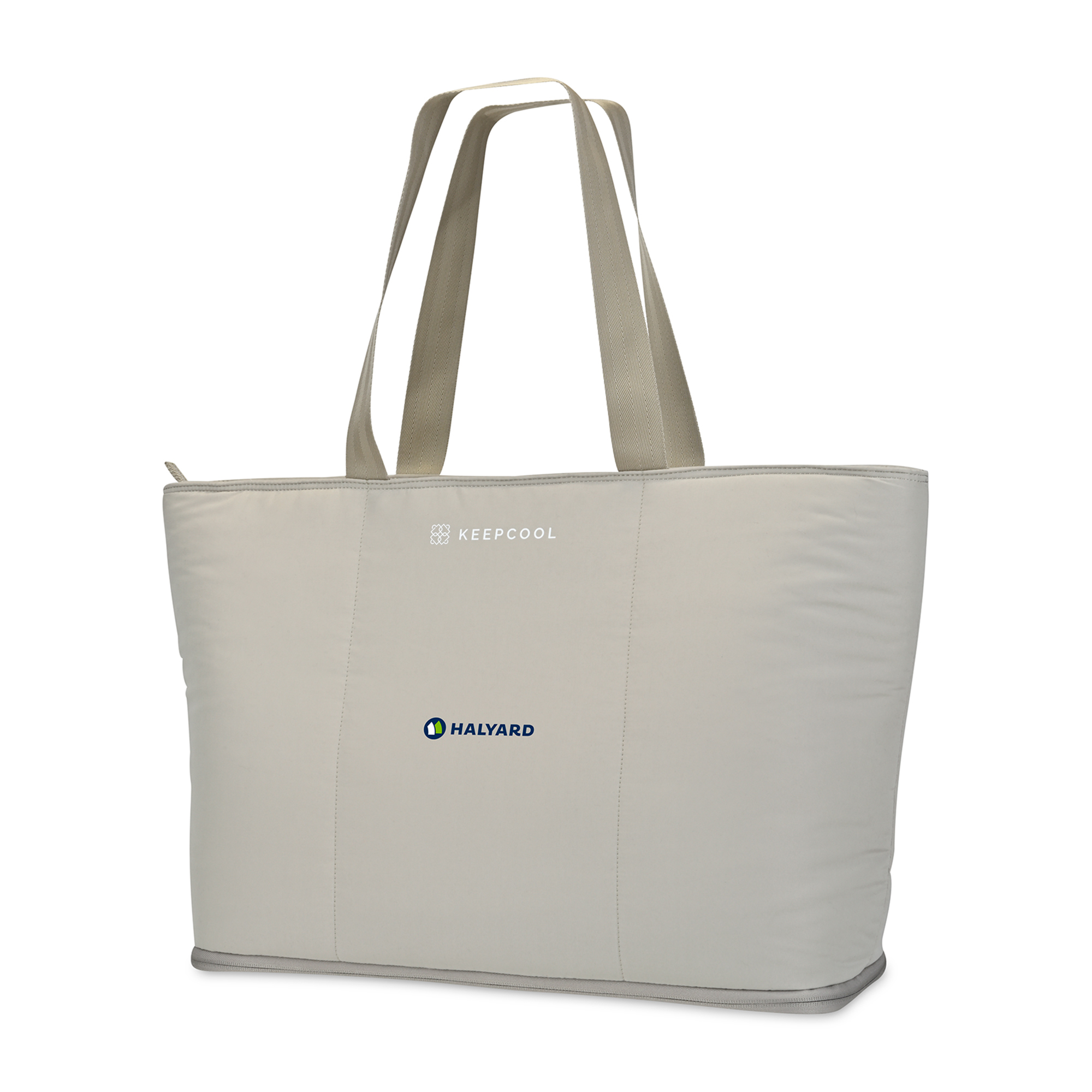 Picture of KEEPCOOL Rio Quilted Expandable Cooler - Latte