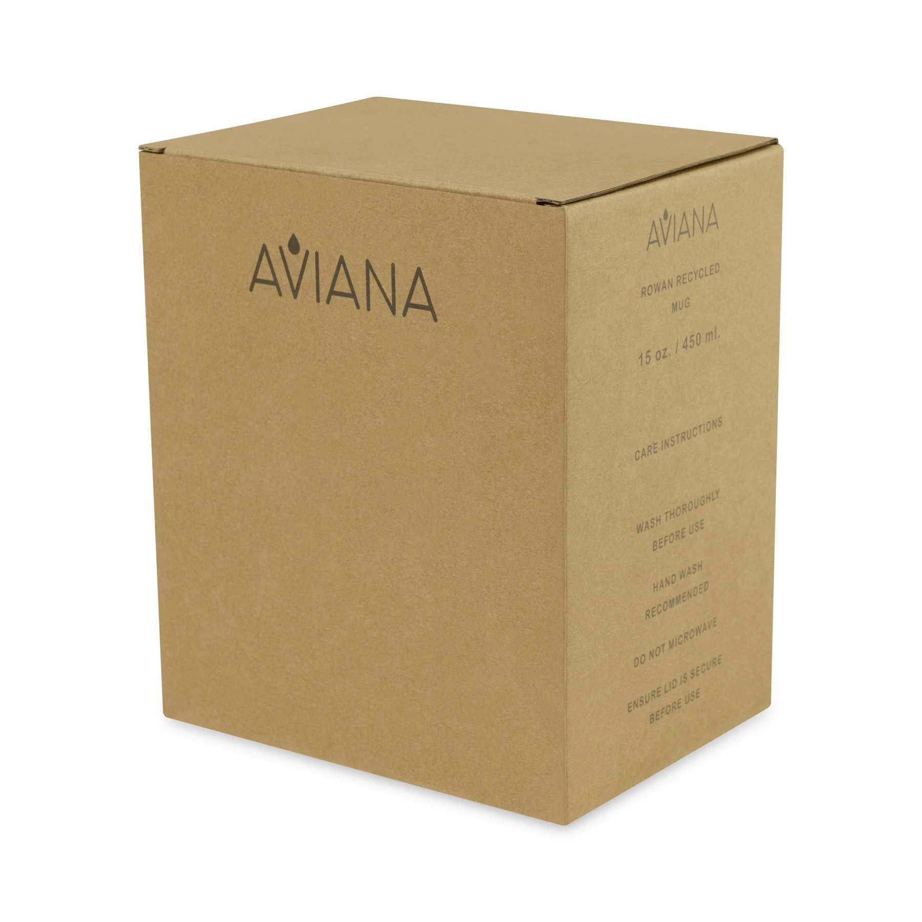 Picture of Aviana Rowan Recycled Stainless Steel Mug - 15 Oz. - Black