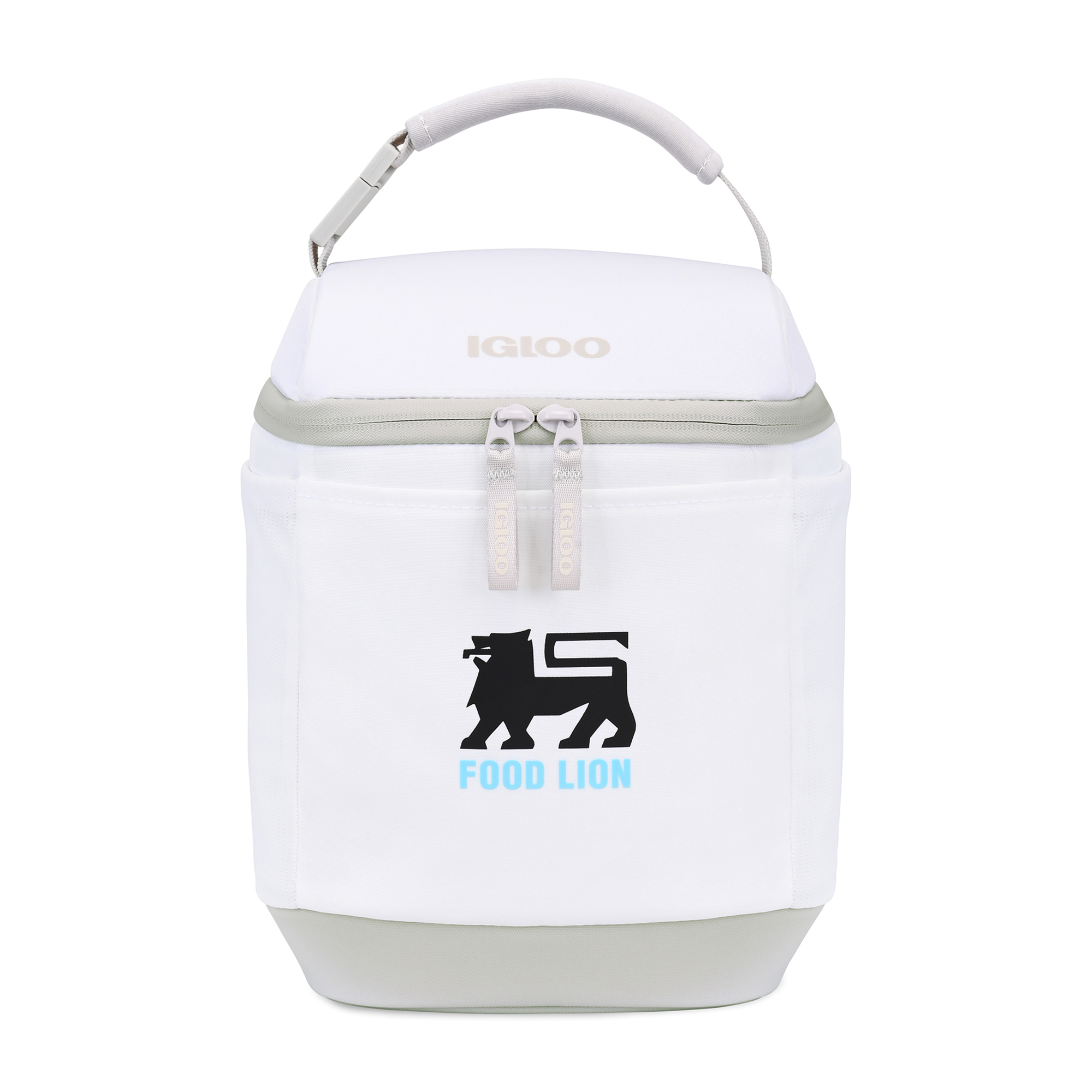 Picture of Igloo Day Chiller Recycled Poly Box 8 Can Soft Cooler - Cloud White