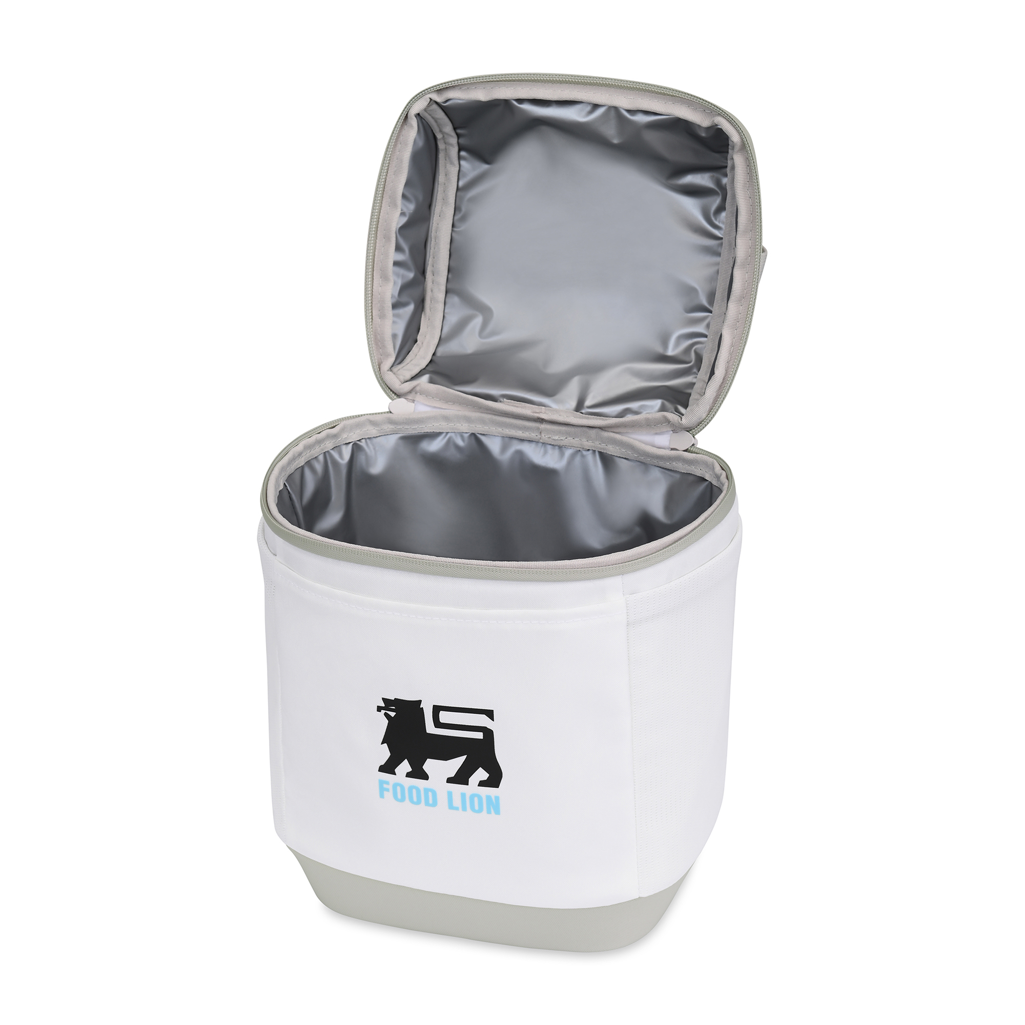 Picture of Igloo Day Chiller Recycled Poly Box 8 Can Soft Cooler - Cloud White