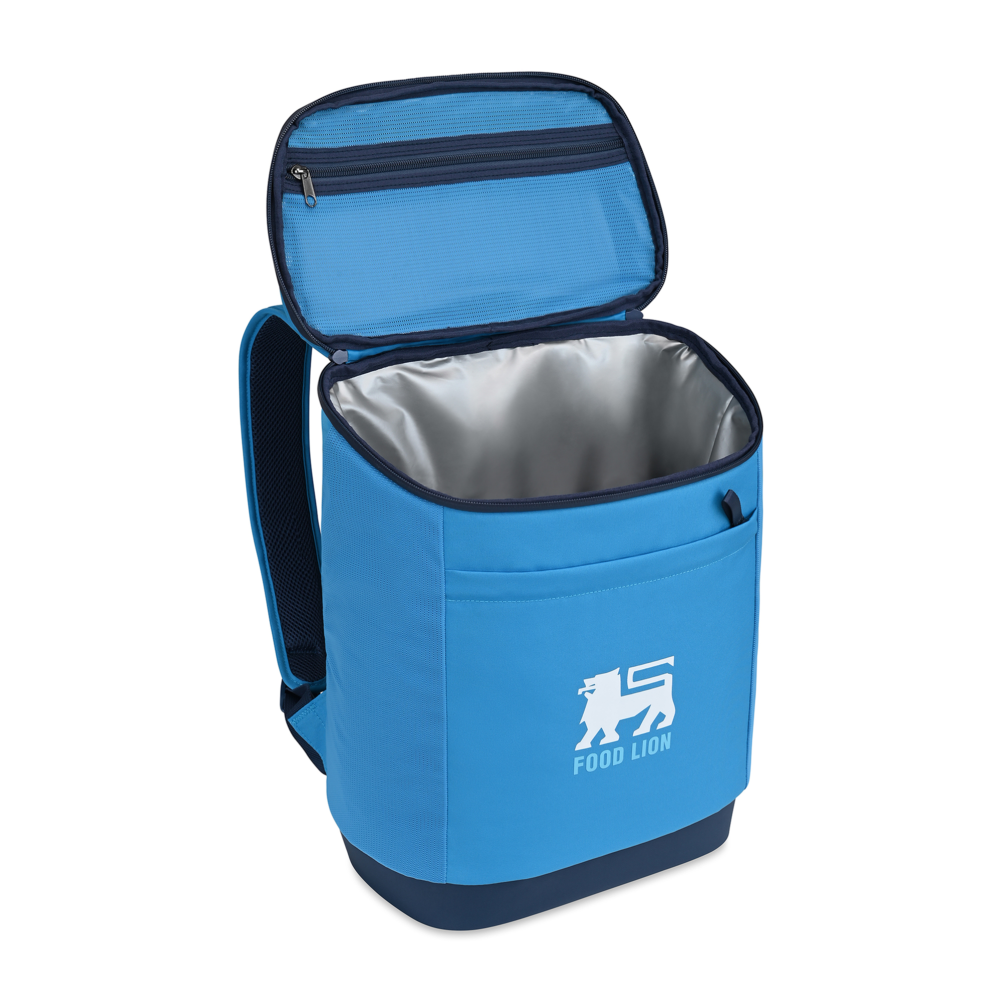 Picture of Igloo Day Chiller Recycled Poly Backpack 24 Can Soft Cooler - Brilliant Blue