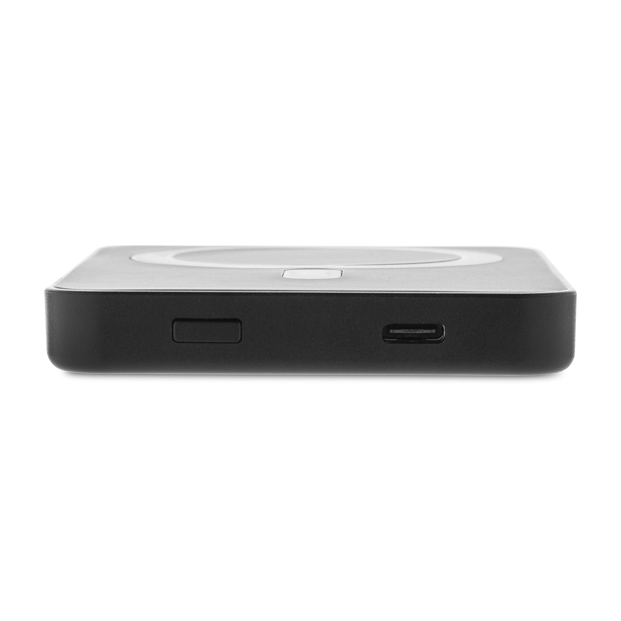 Picture of Magnetix Recycled Plastic 5000 mAh Magnetic Powerbank - Black