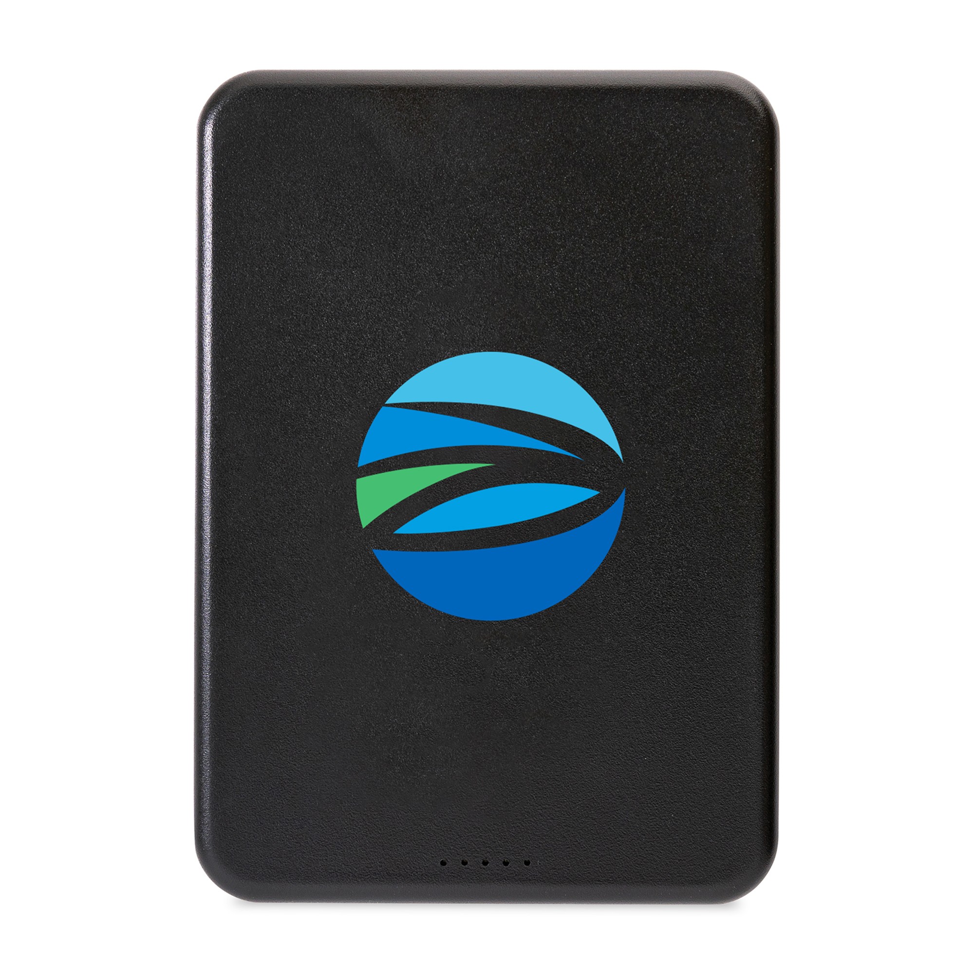 Picture of Magnetix Recycled Plastic 5000 mAh Magnetic Powerbank - Black