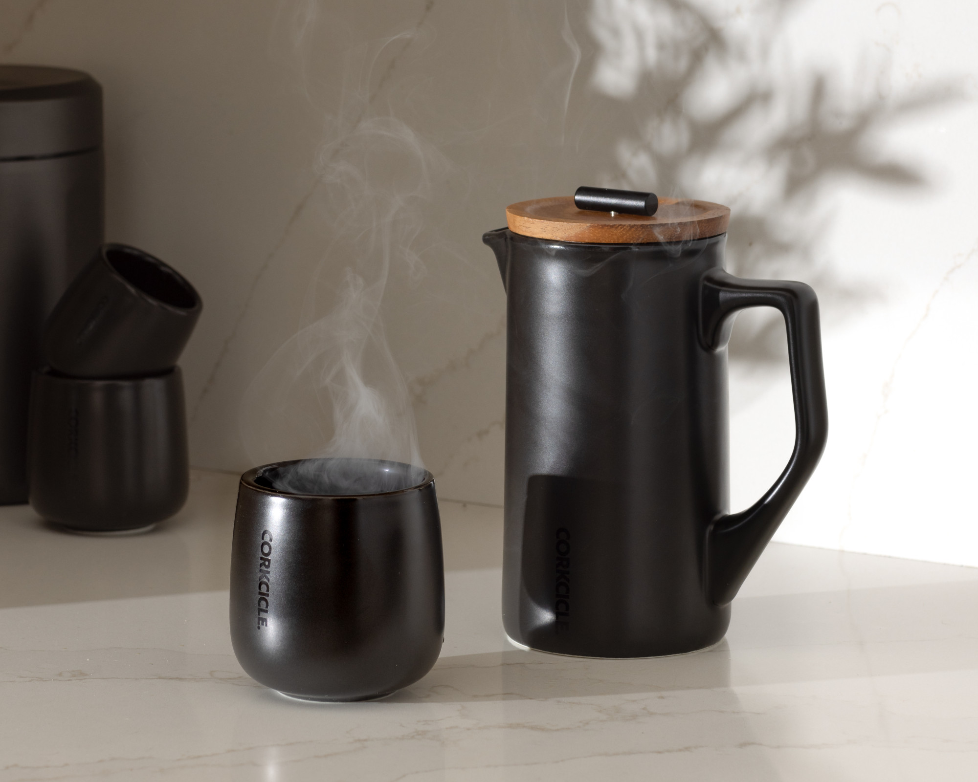 Picture of CORKCICLE Cafe French Press - Matte Black