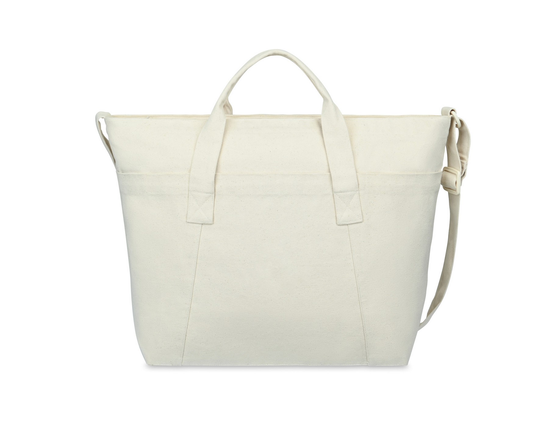 Picture of Recycled Cotton Weekender Tote - AWARE - Natural