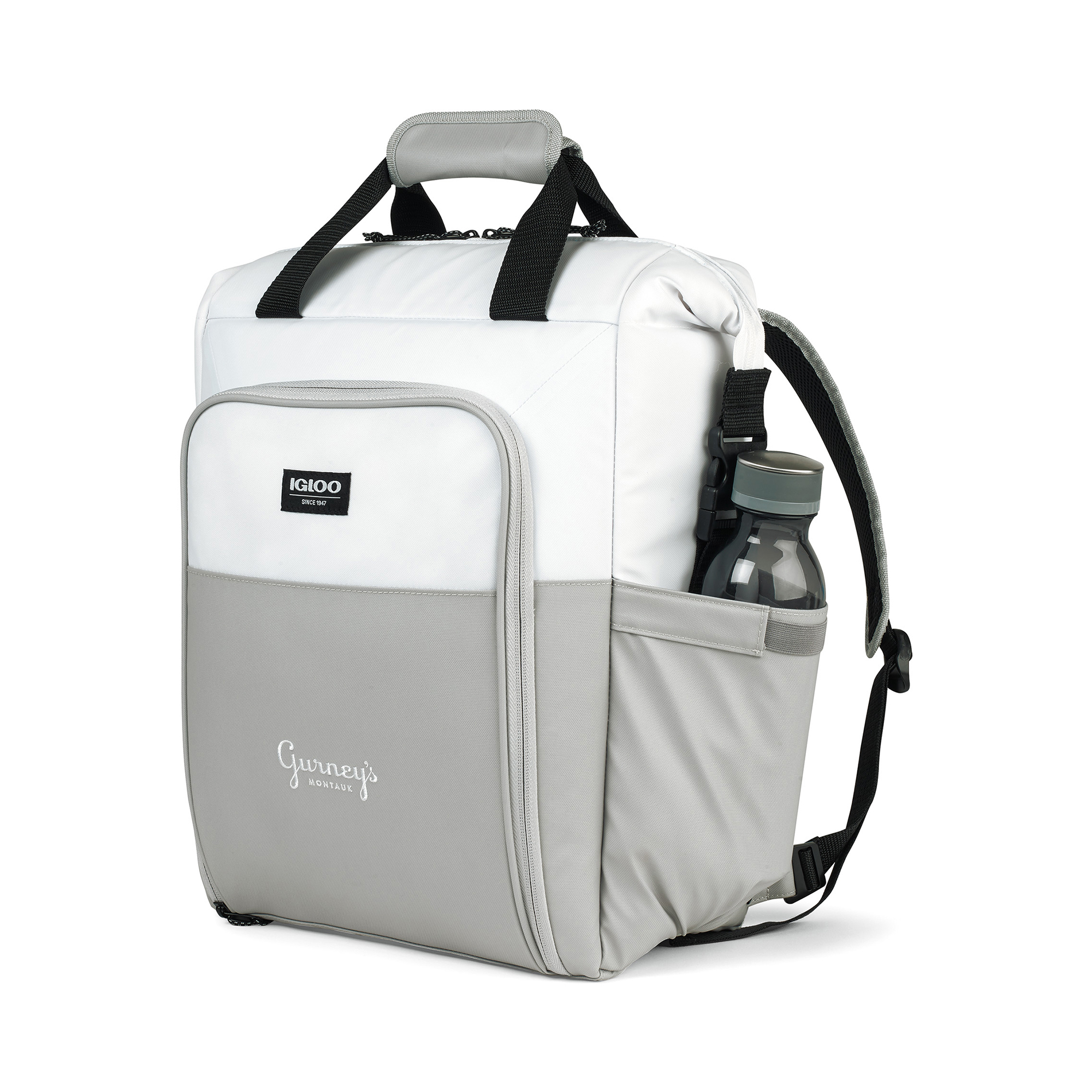 Picture of Igloo Seadrift Switch Backpack Cooler - White-Grey