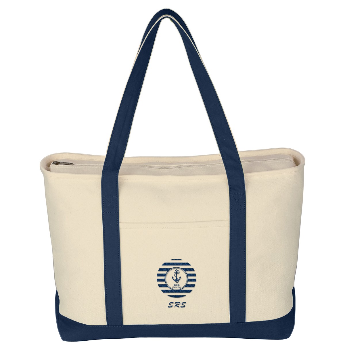 Picture of Large Starboard Cotton Canvas Tote Bag