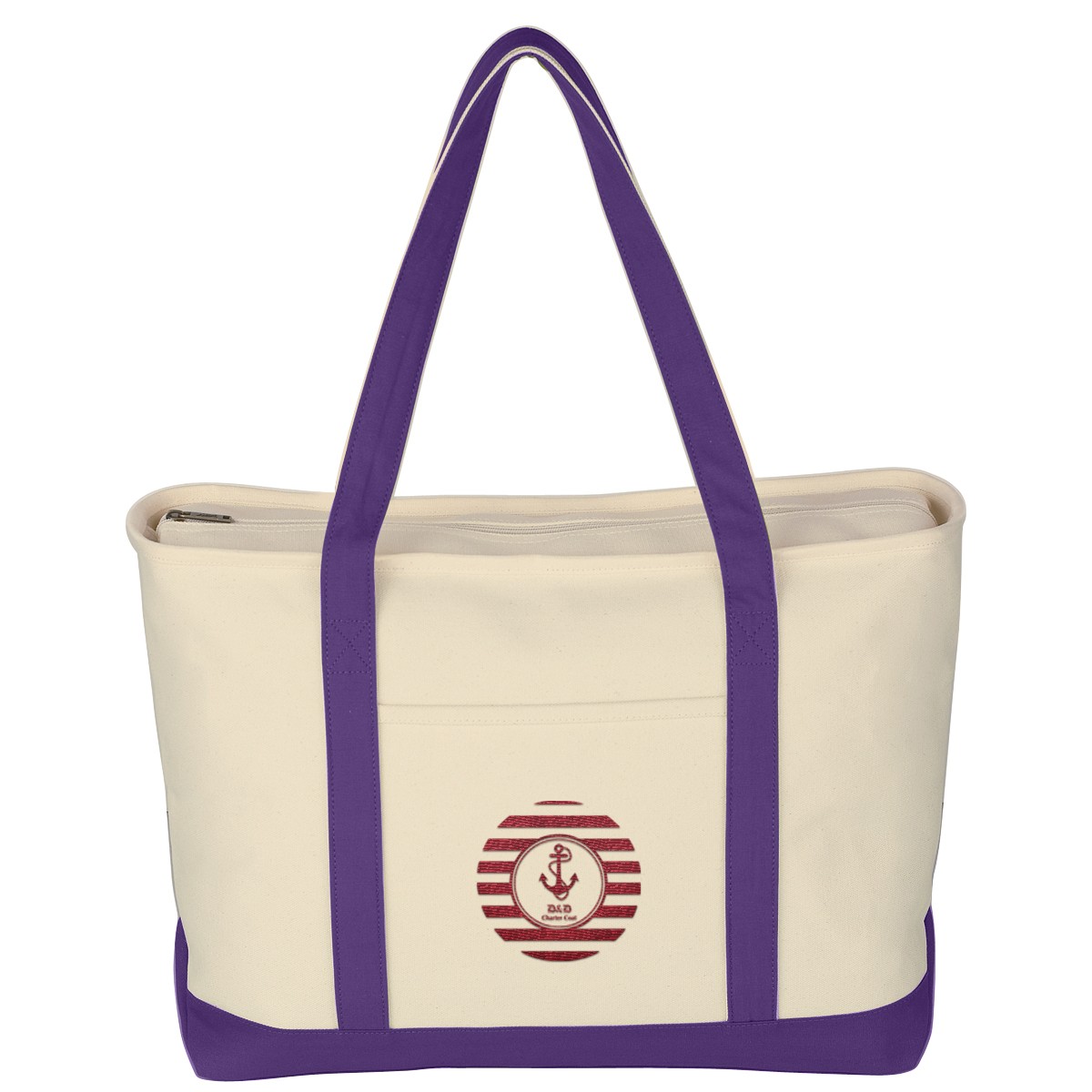 Picture of Large Starboard Cotton Canvas Tote Bag