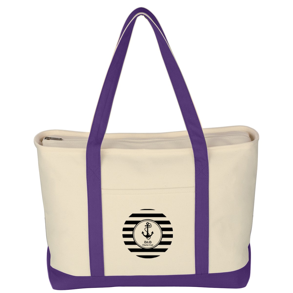 Picture of Large Starboard Cotton Canvas Tote Bag