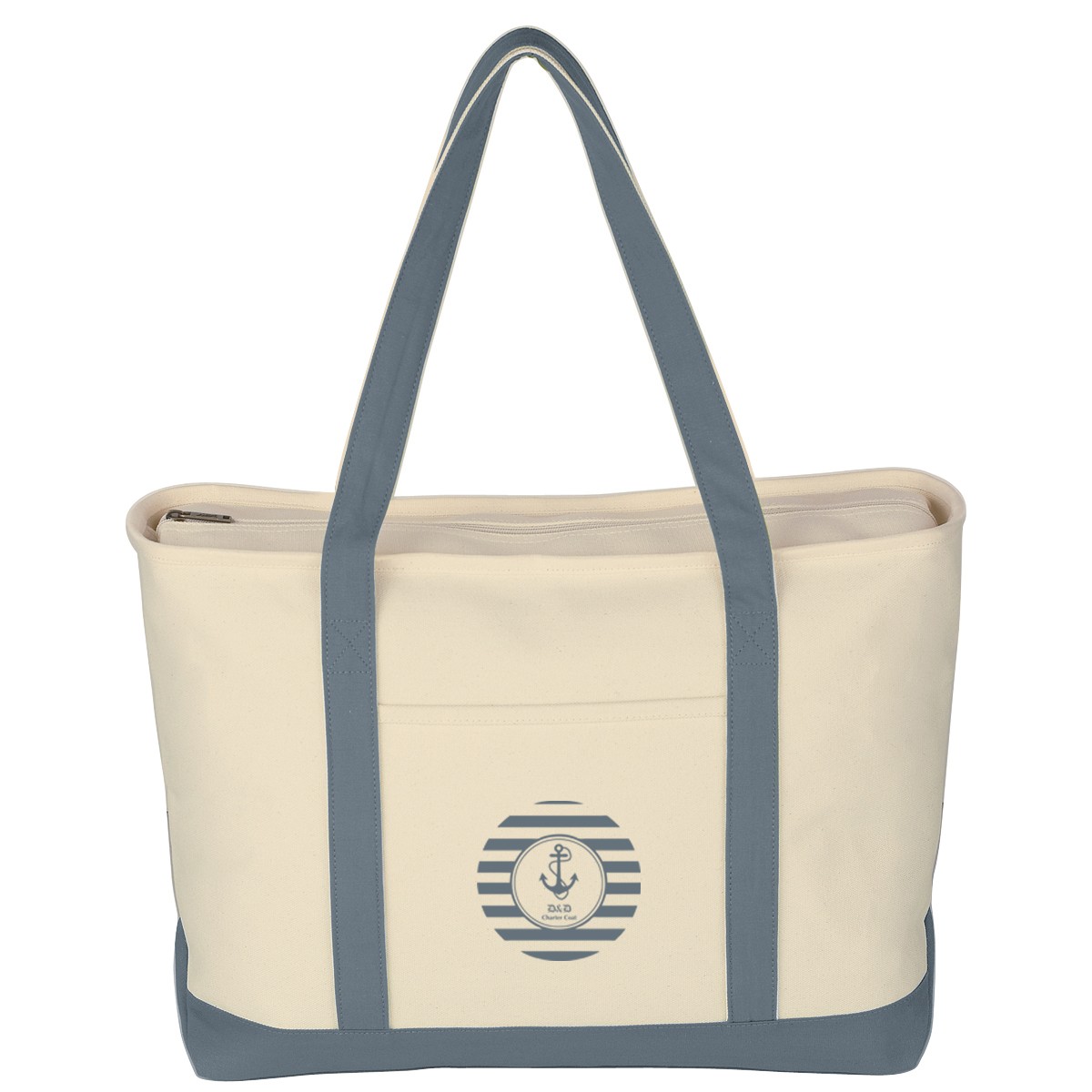 Picture of Large Starboard Cotton Canvas Tote Bag