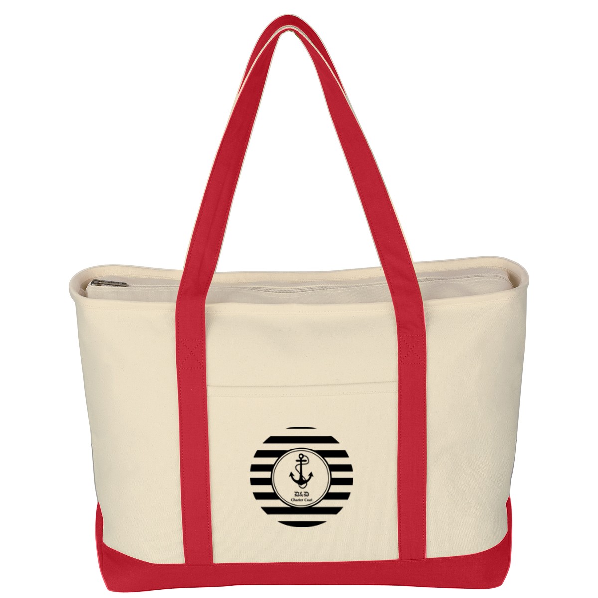 Picture of Large Starboard Cotton Canvas Tote Bag