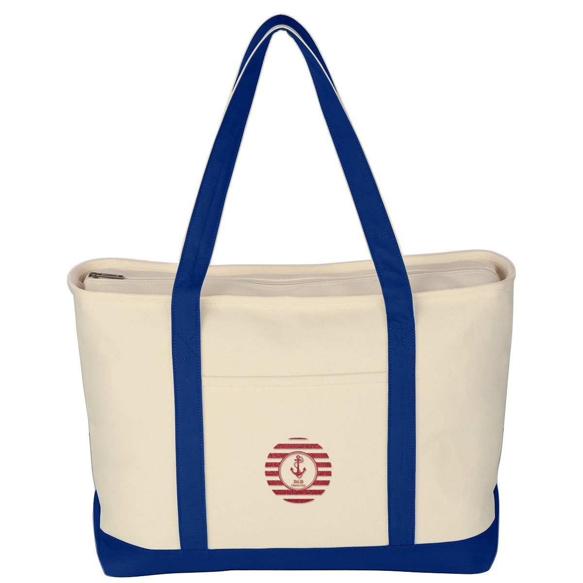 Picture of Large Starboard Cotton Canvas Tote Bag