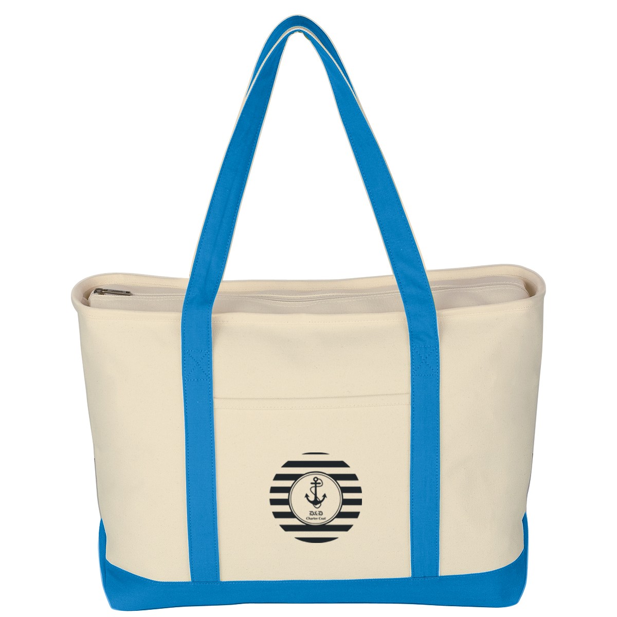 Picture of Large Starboard Cotton Canvas Tote Bag