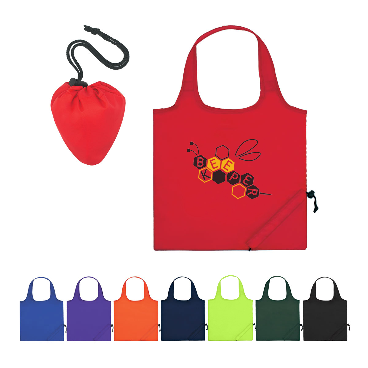 Picture of Foldaway Recycled Tote Bag
