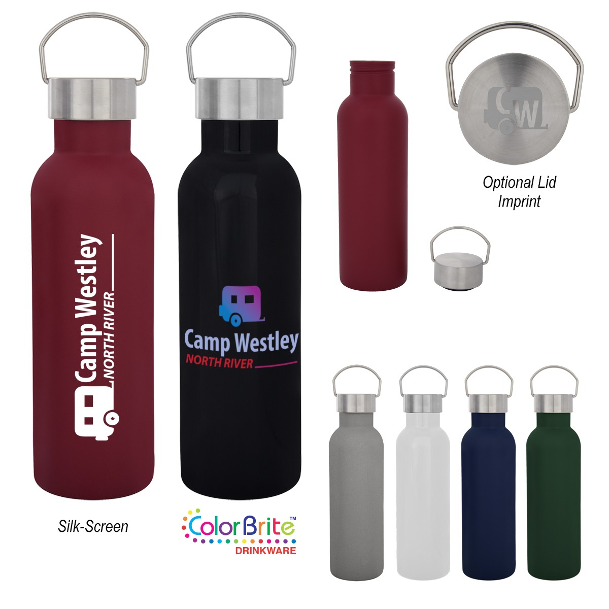 Picture of 28 Oz. Tipton Stainless Steel Bottle