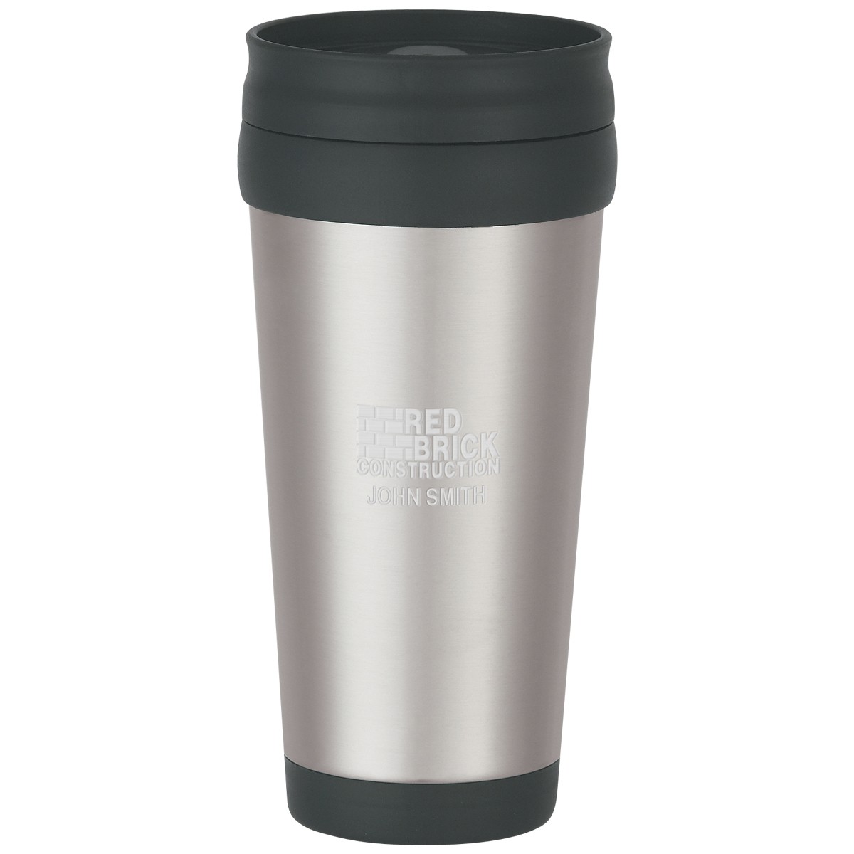 Picture of 16 Oz. Stainless Steel Slide Action Travel Tumbler