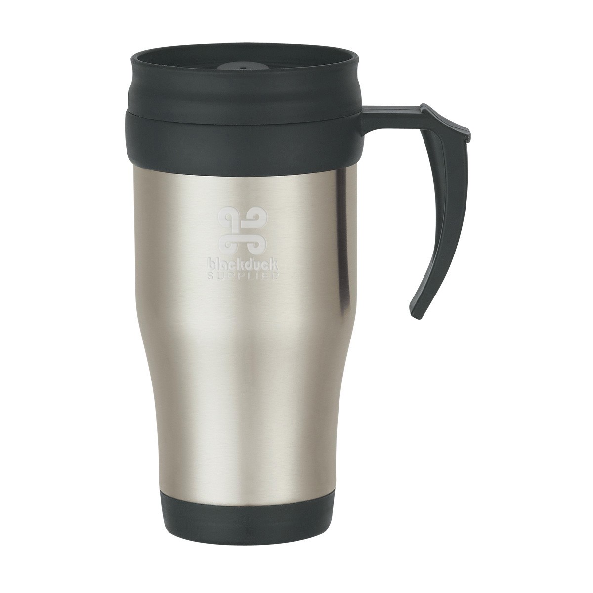 Picture of 16 Oz. Stainless Steel Slide Action Travel Mug