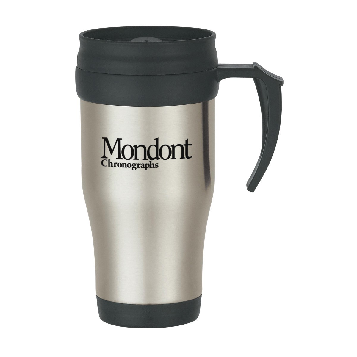 Picture of 16 Oz. Stainless Steel Slide Action Travel Mug
