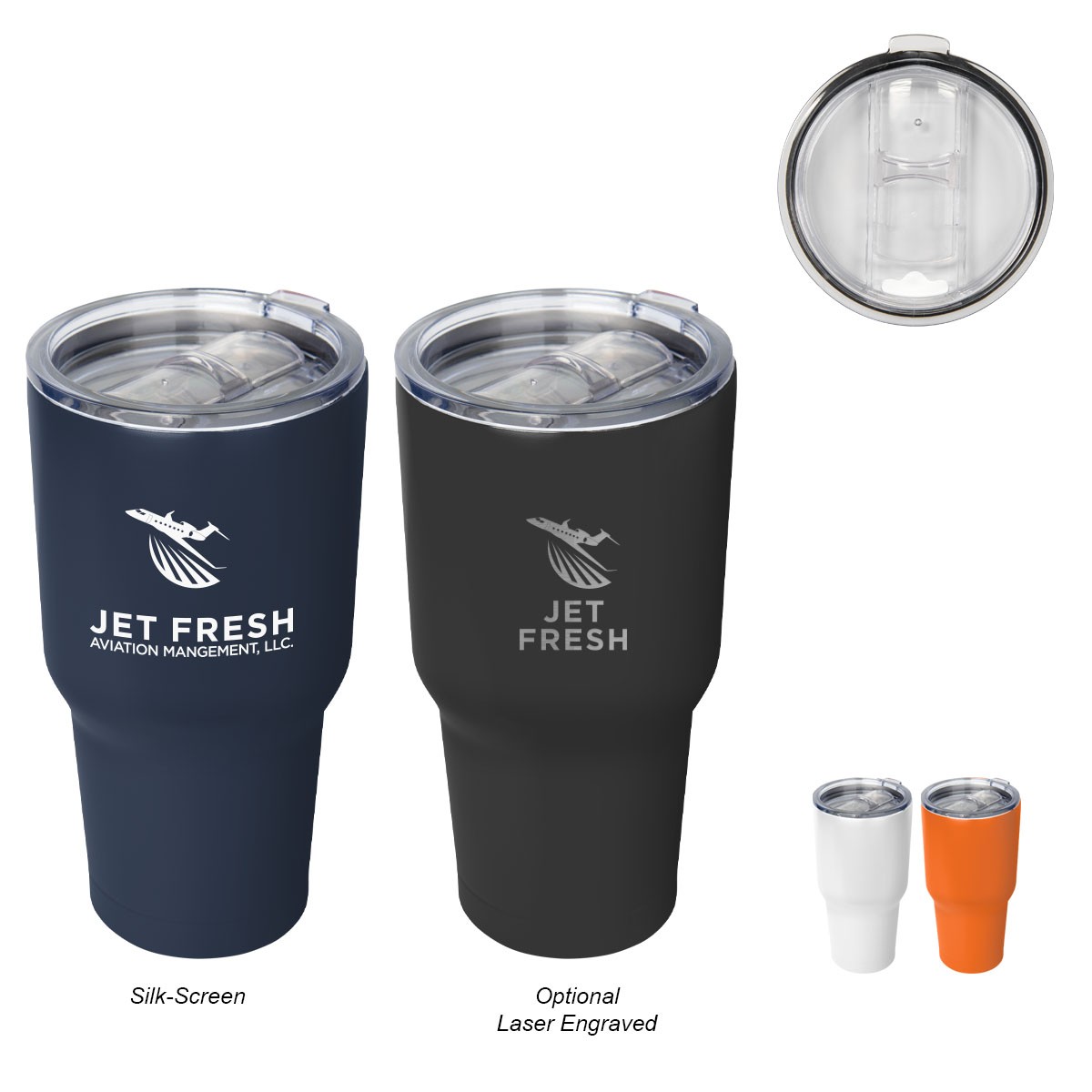 Picture of 30 Oz. Reynolds Stainless Steel Tumbler