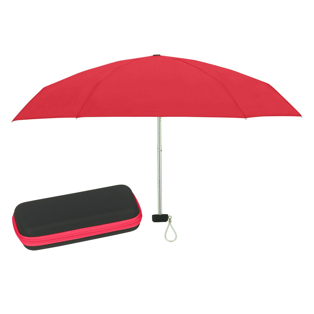 Picture of 37" Arc Telescopic Folding Travel Umbrella With Eva Case