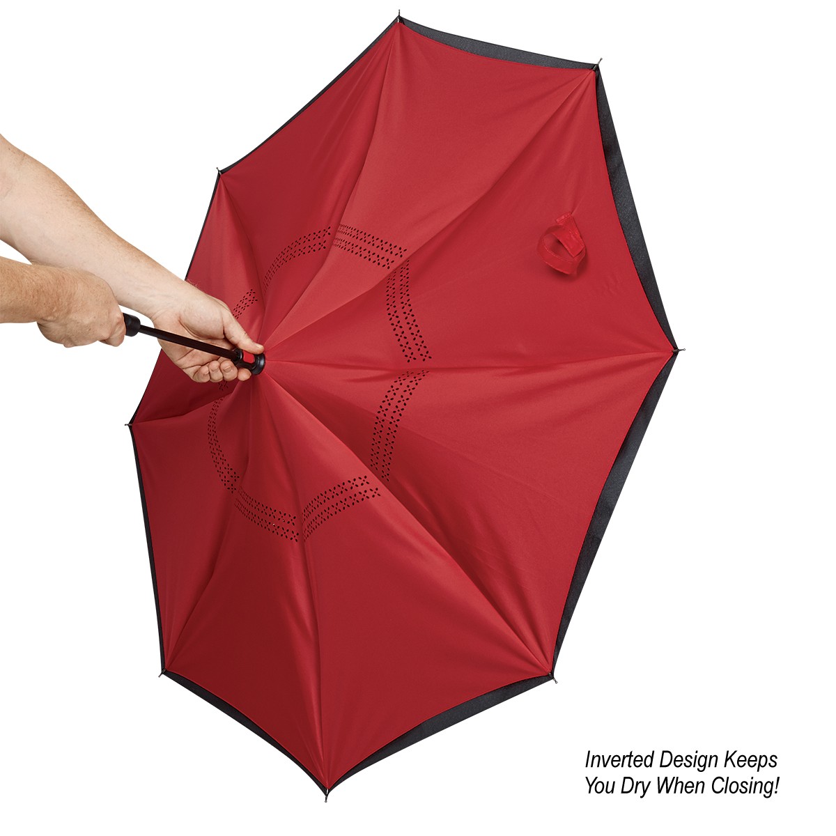 Picture of 48" Arc Two-tone Inversion Umbrella