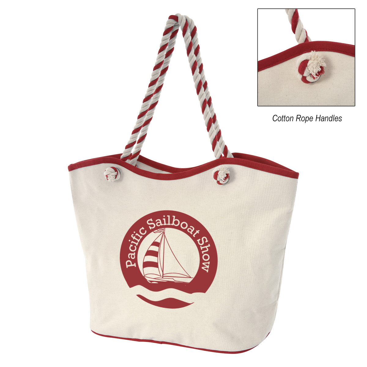 Picture of Maui 8 Oz. Laminated Cotton Tote Bag