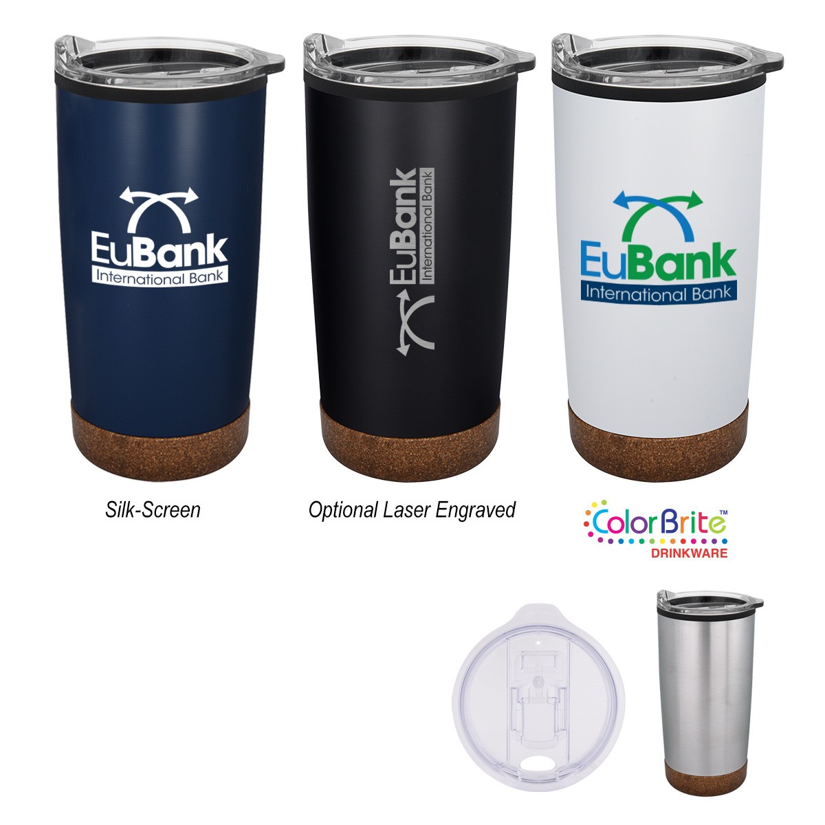 Picture of 20 Oz. Wellington Stainless Steel Tumbler