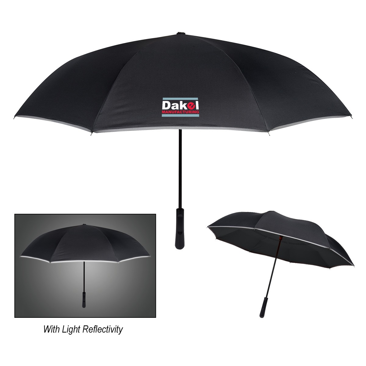 Picture of 48" Arc Reflective Edge Inversion Umbrella