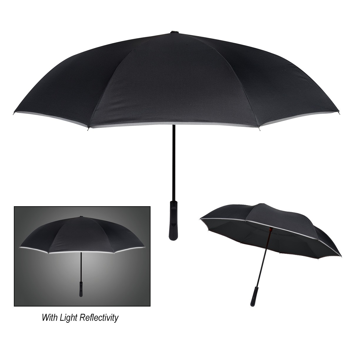 Picture of 48" Arc Reflective Edge Inversion Umbrella